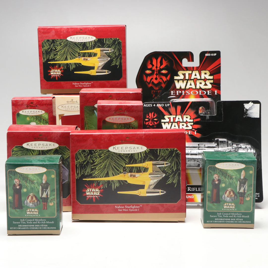 Hallmark Keepsakes "Naboo Starfighter" and More Star Wars Ornaments