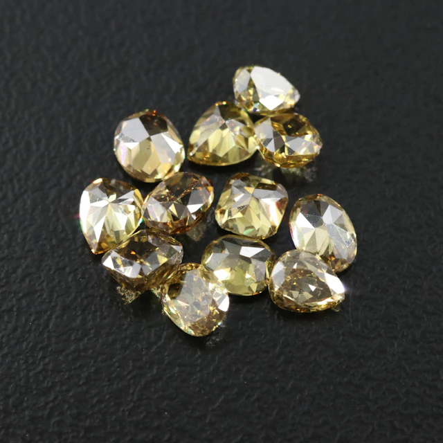 Loose 2.622 CTW Fancy Yellow Diamonds