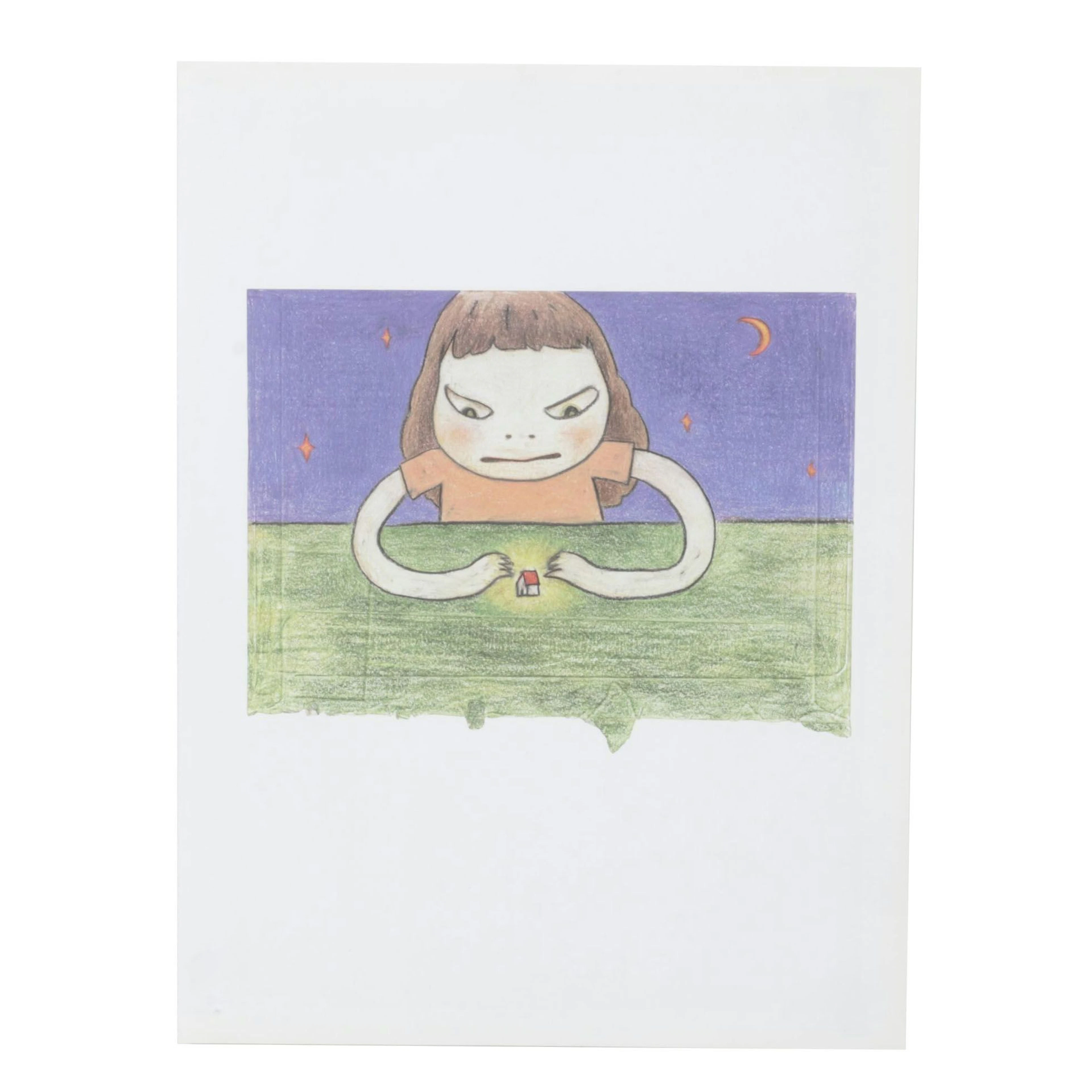Yoshitomo Nara Offset Lithograph from "Drawing File," 2005