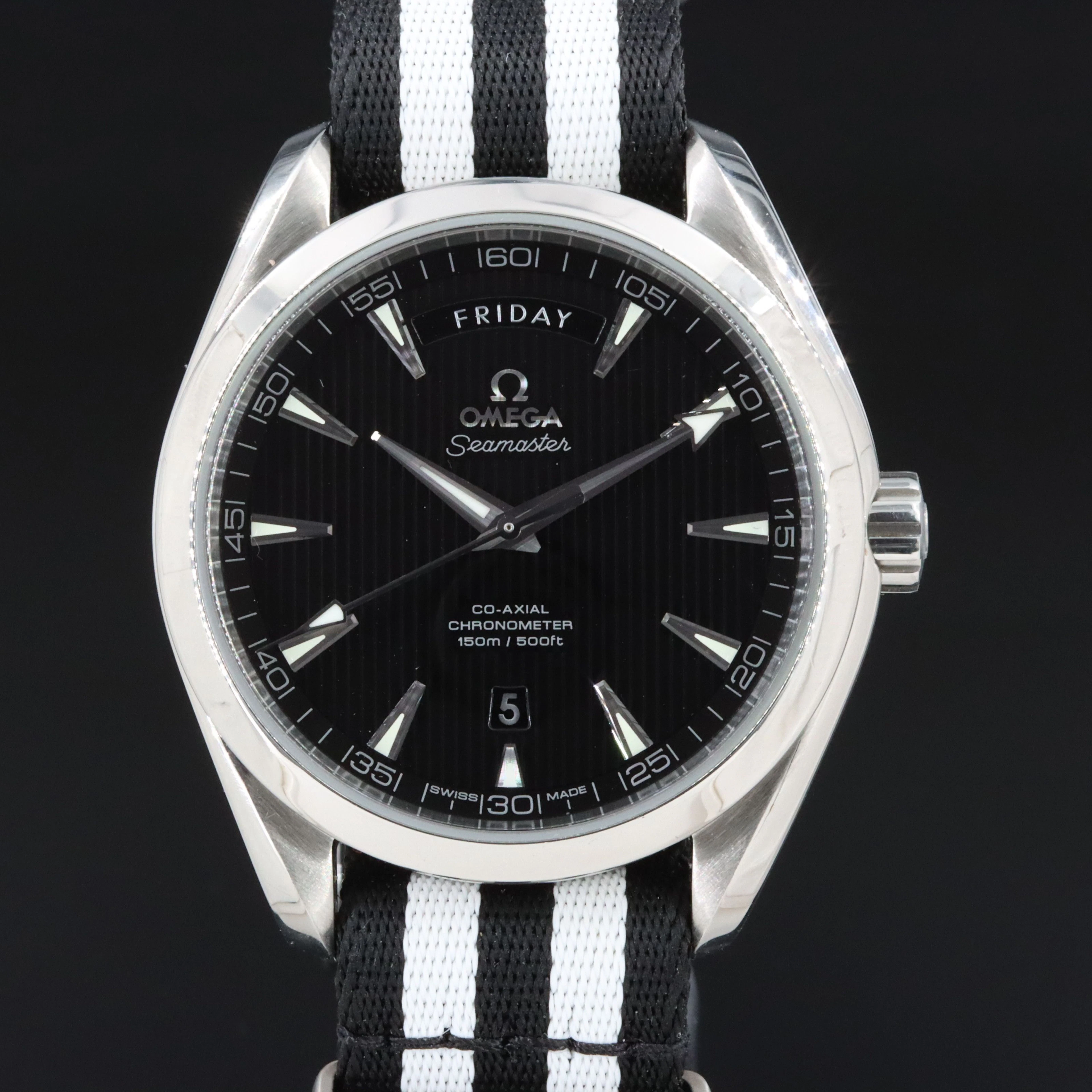 Omega Seamaster Aqua Terra Day-Date Steel Automatic Watch 231.13.42.22.01.001