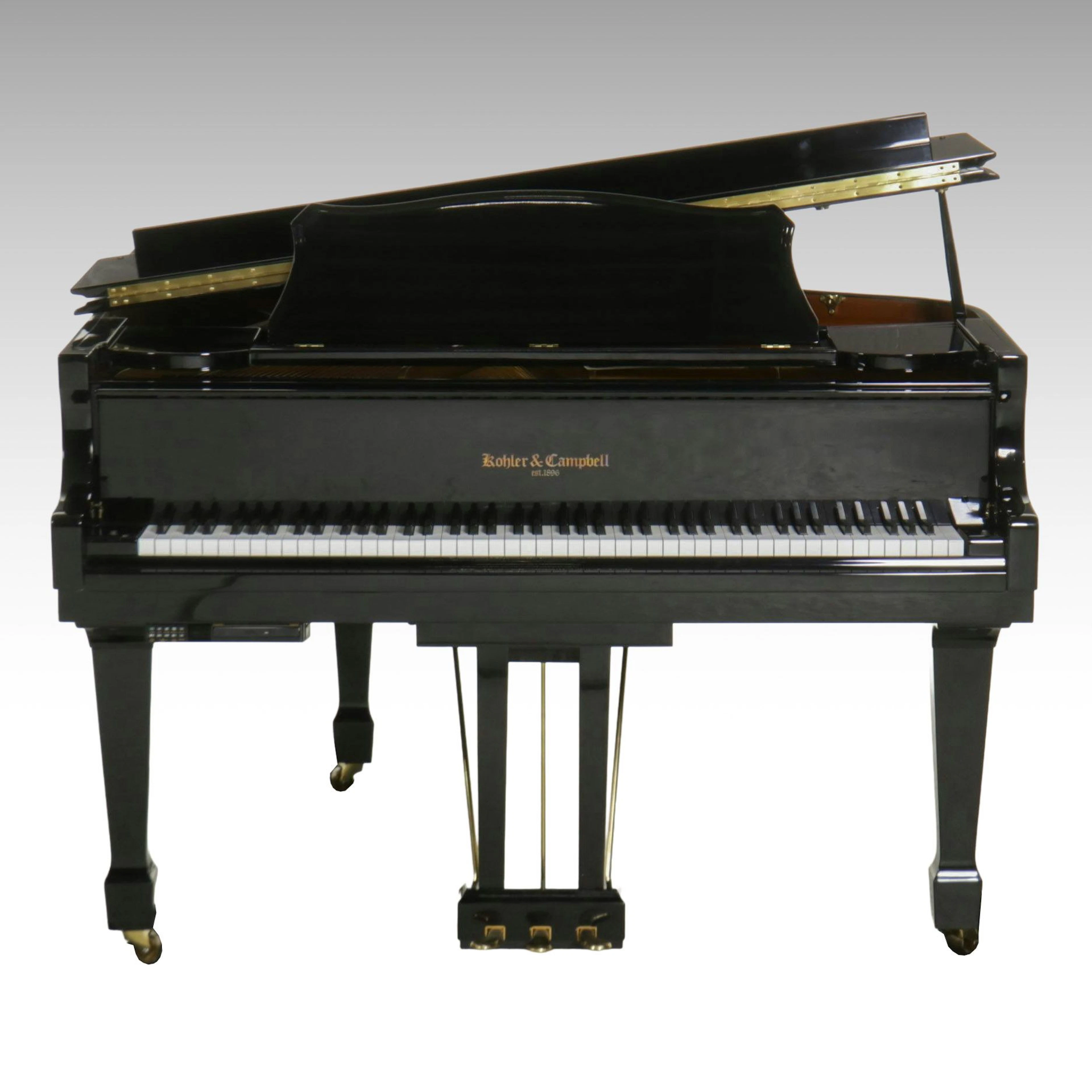 Kohler & Campbell KCG-500 Baby Grand Piano with PianoDisc Player