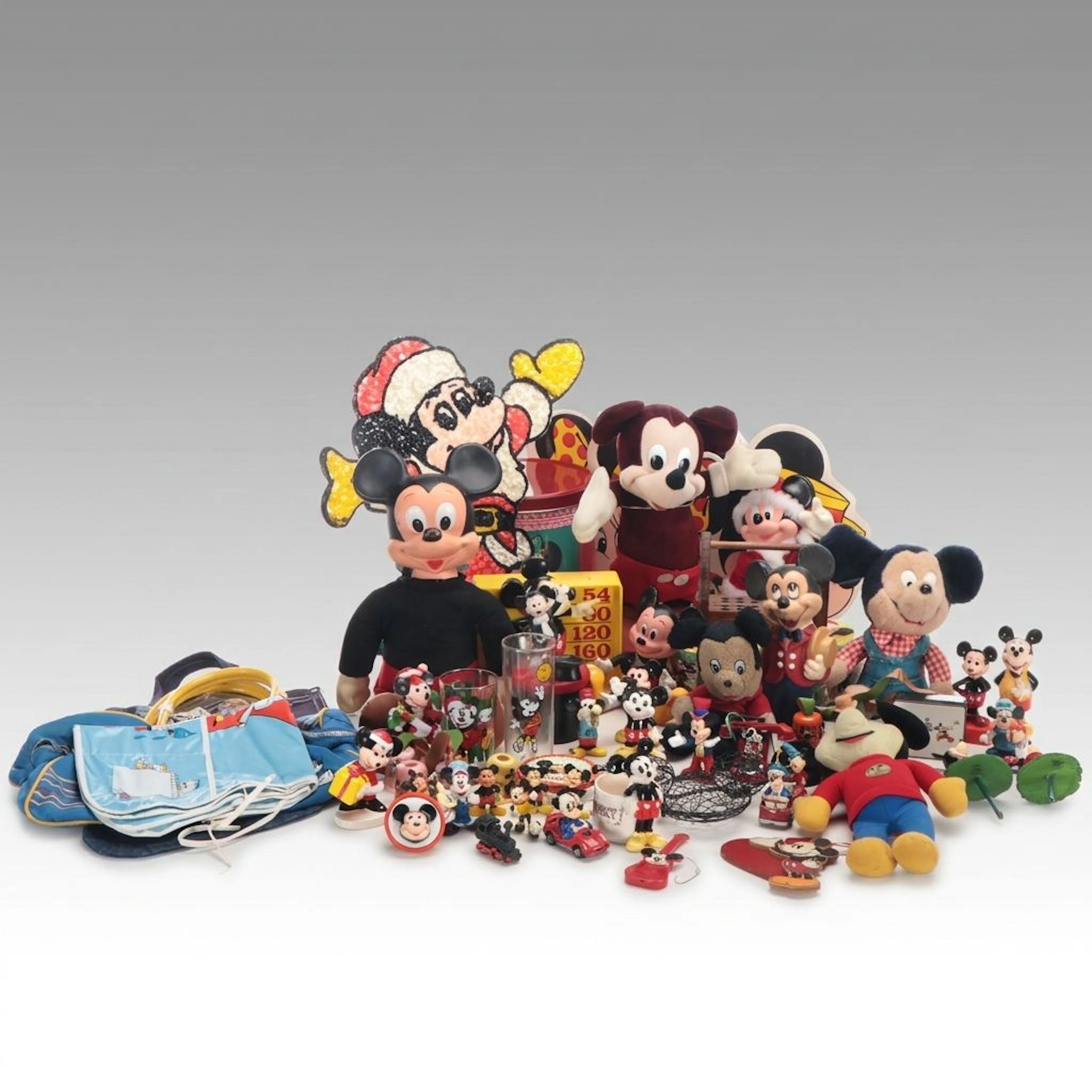 Walt Disney World Vintage Mickey Mouse Memorabilia Incl. Toys and Figurines