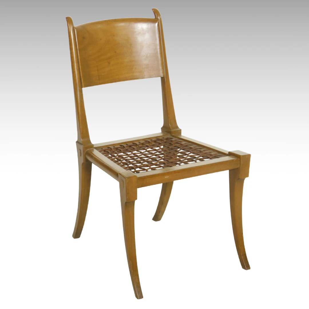 T. H. Robsjohn-Gibbings for Saridis of Athens "Klismos" Chair, Mid-20th Century
