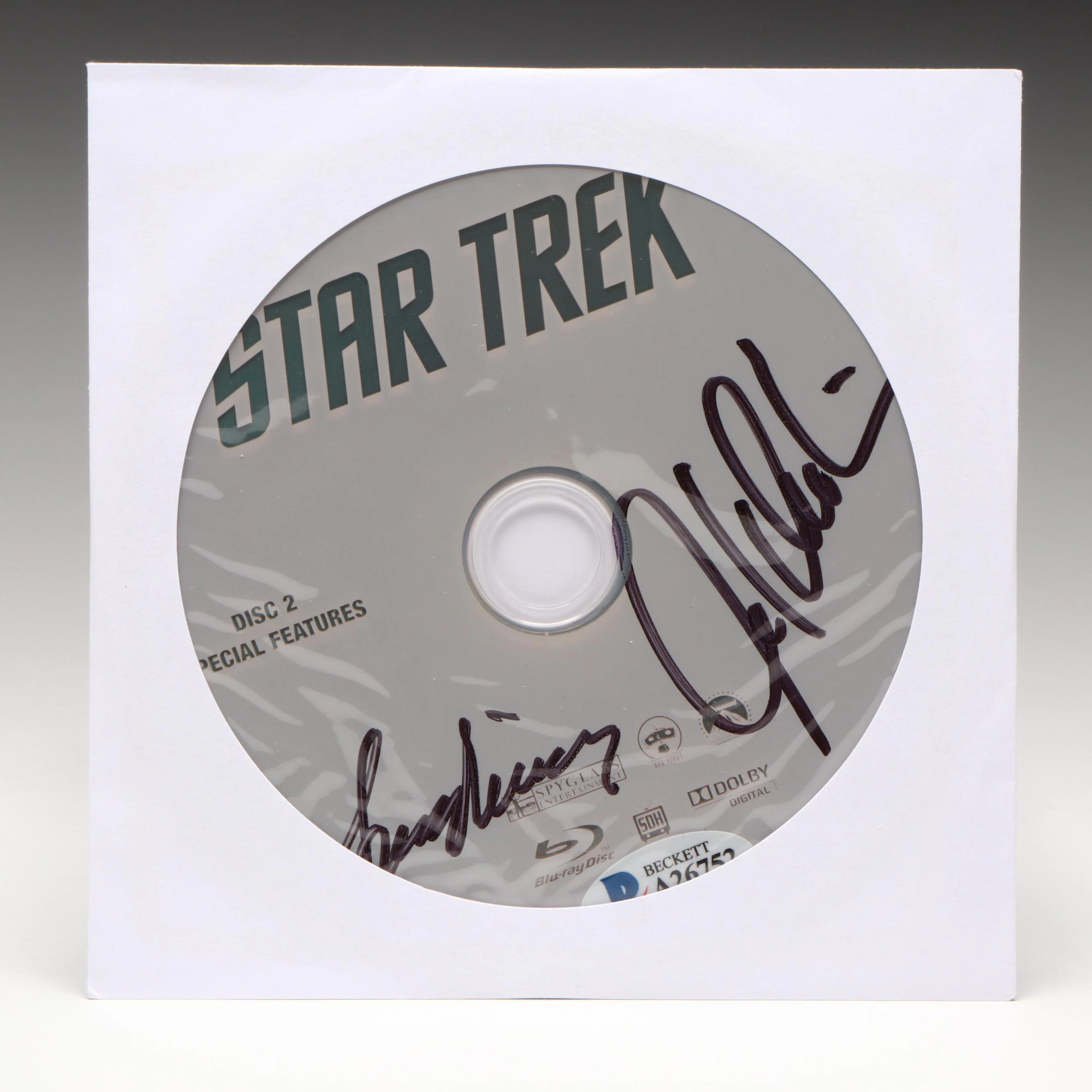 William Shatner and Leonard Nimoy Signed "Star Trek" DVD, Beckett
