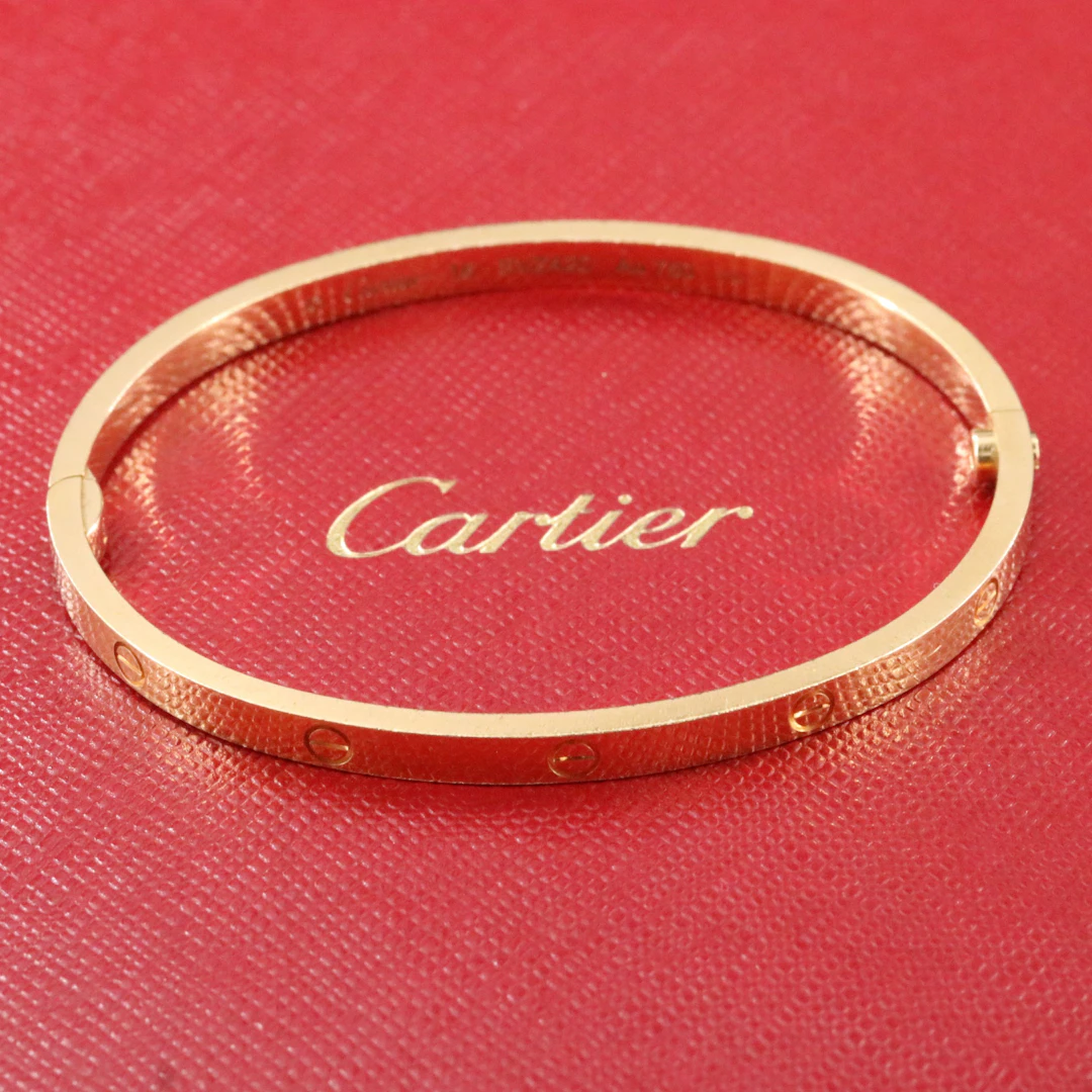 Cartier LOVE 18K Bracelet with COA
