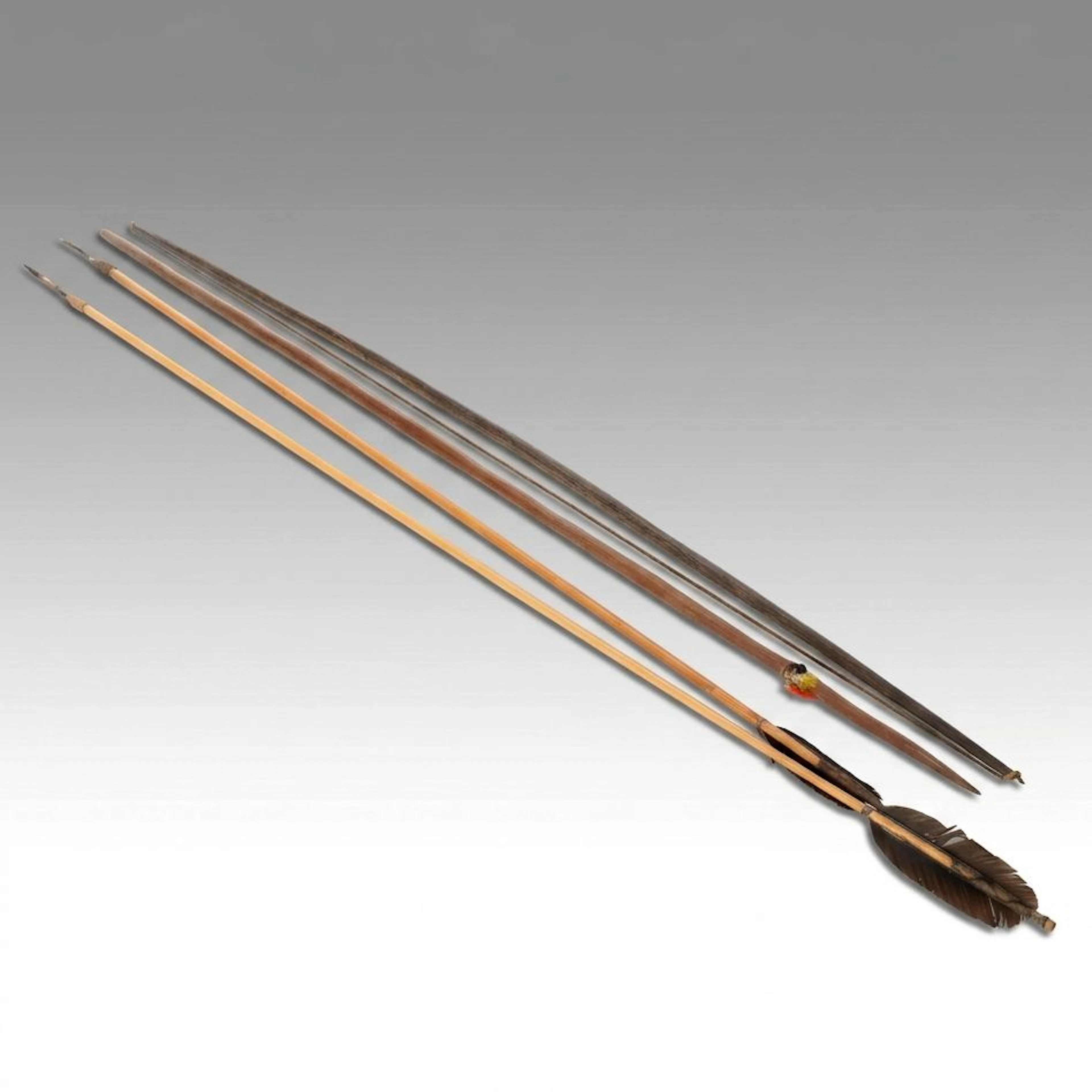 Papua New Guinea Style Bow and Arrows with Polynesian Style Spear