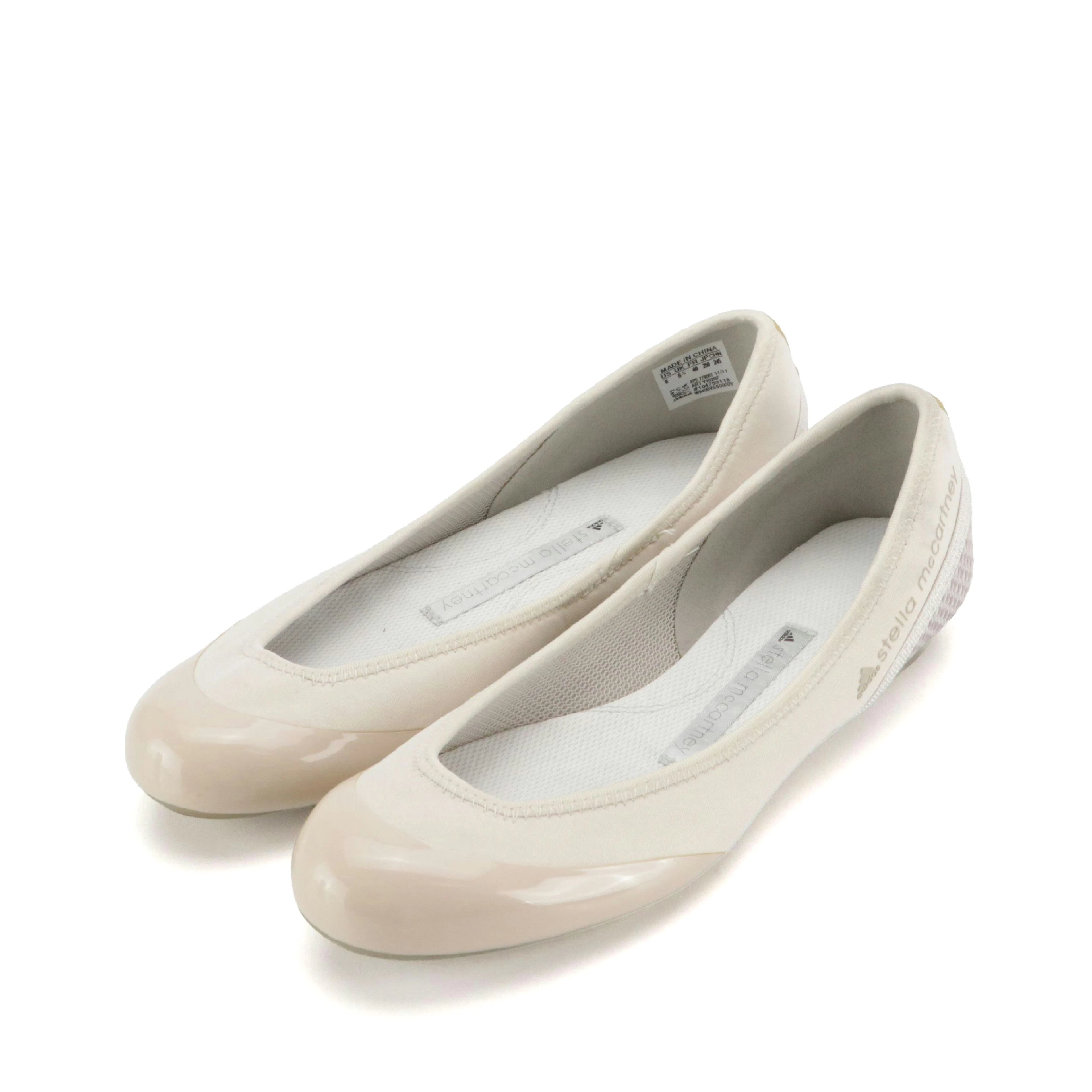 Adidas by Stella McCartney Active Flats in Knit Fabric with Mesh Accents