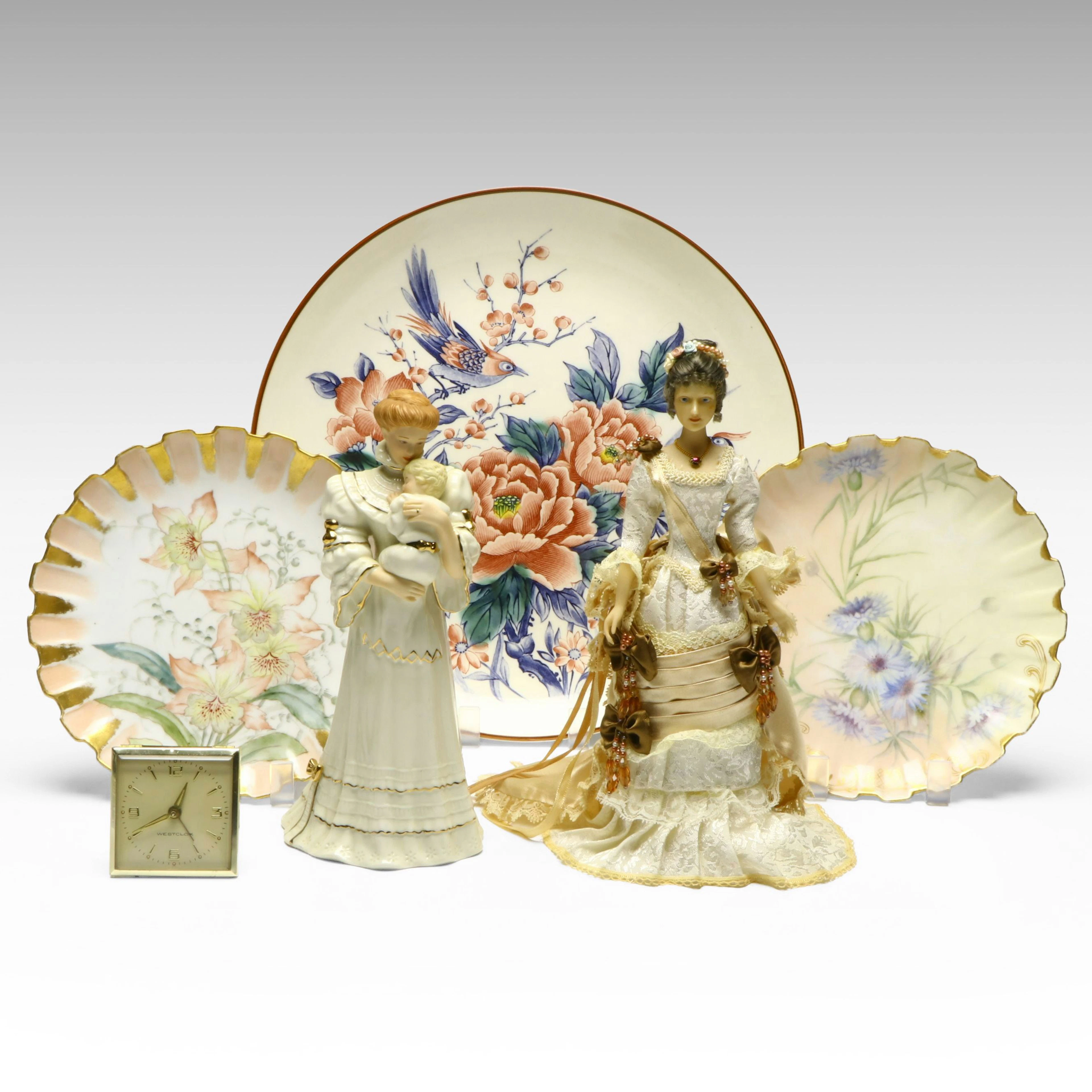 Lenox "A Time to Cherish" Porcelain Figurine, Toyo Charger, and More Décor