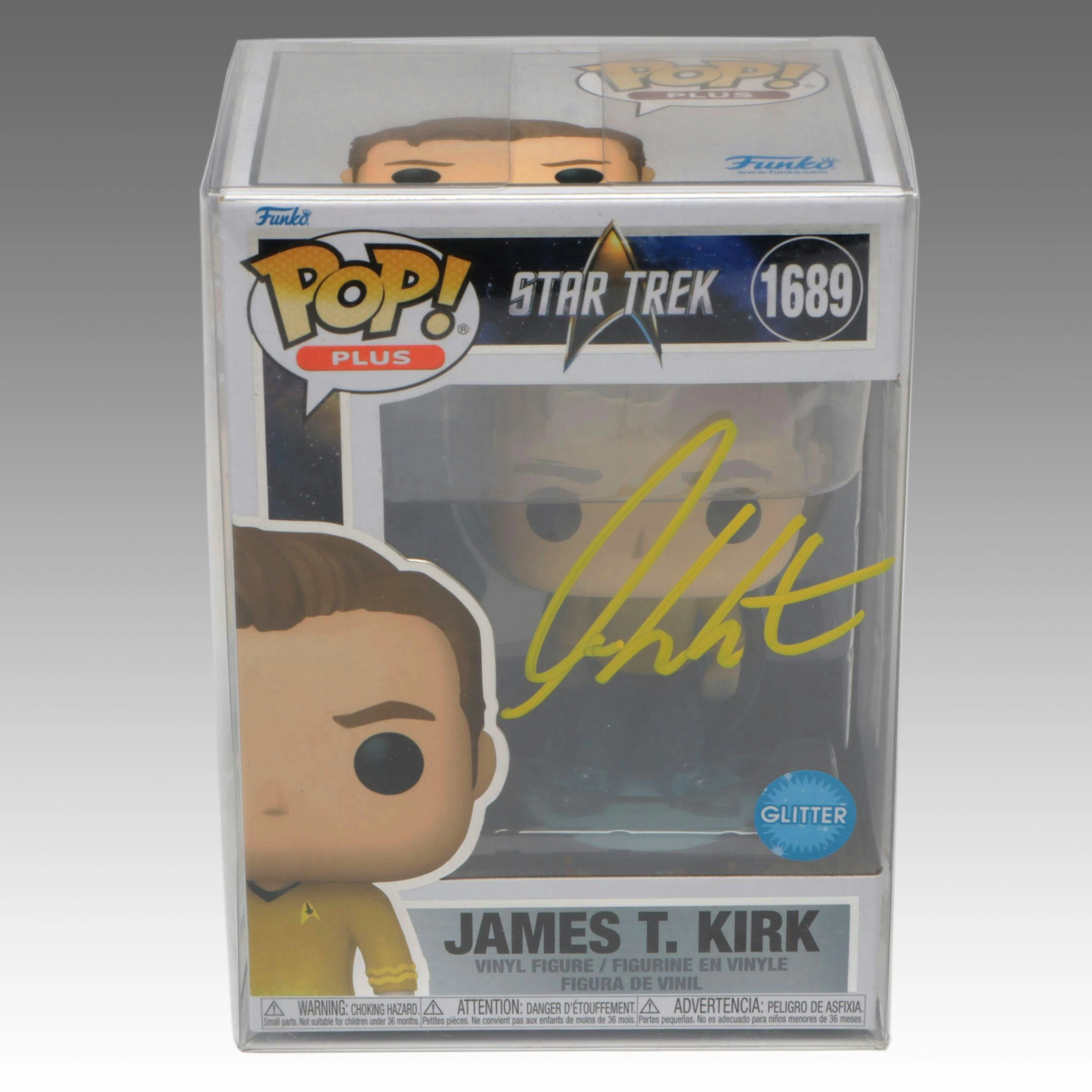 William Shatner Signed Star Trek Funko Pop!