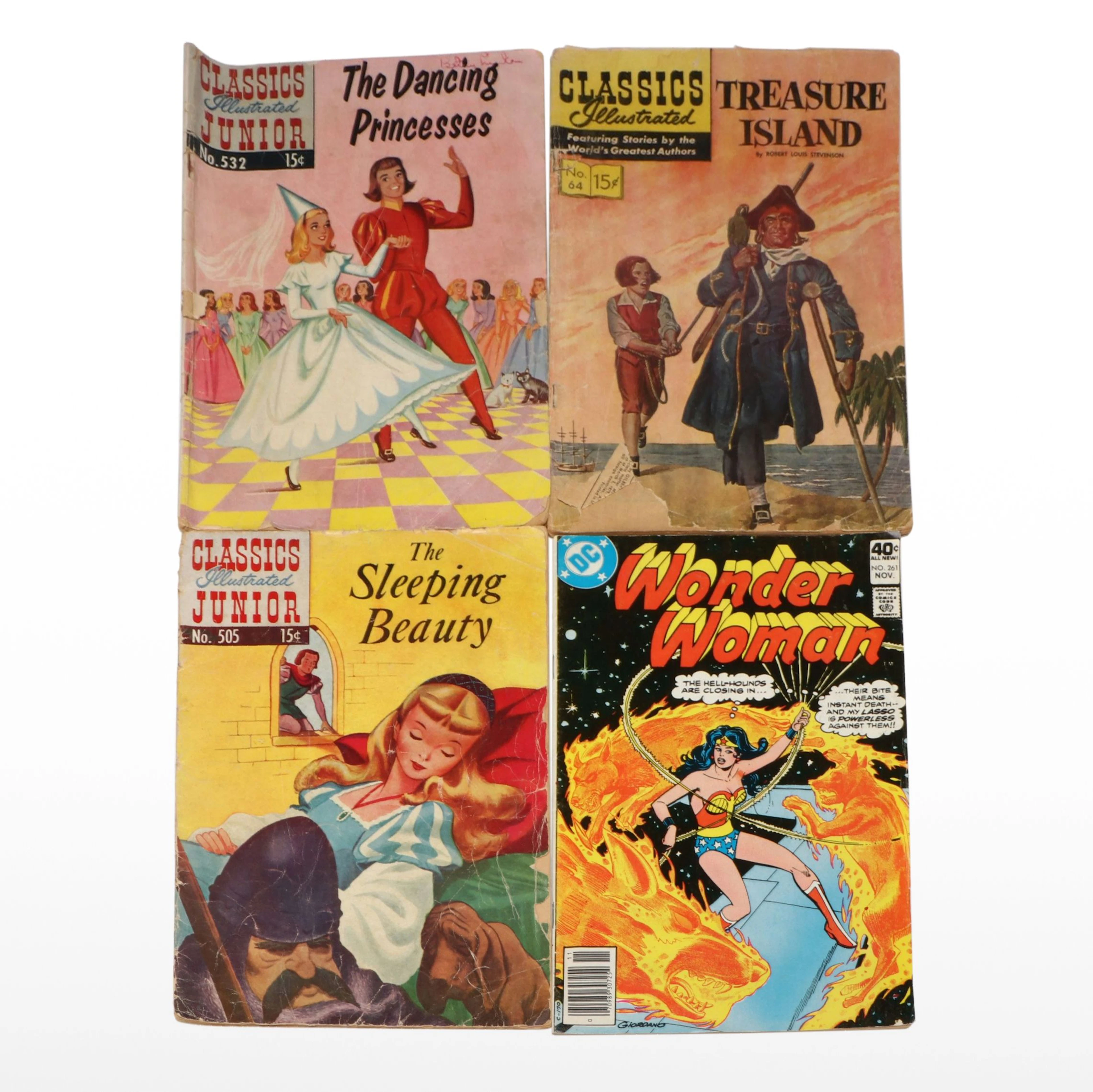 "The Sleeping Beauty" and More Classics Illustrated with "Wonder Woman" Comic