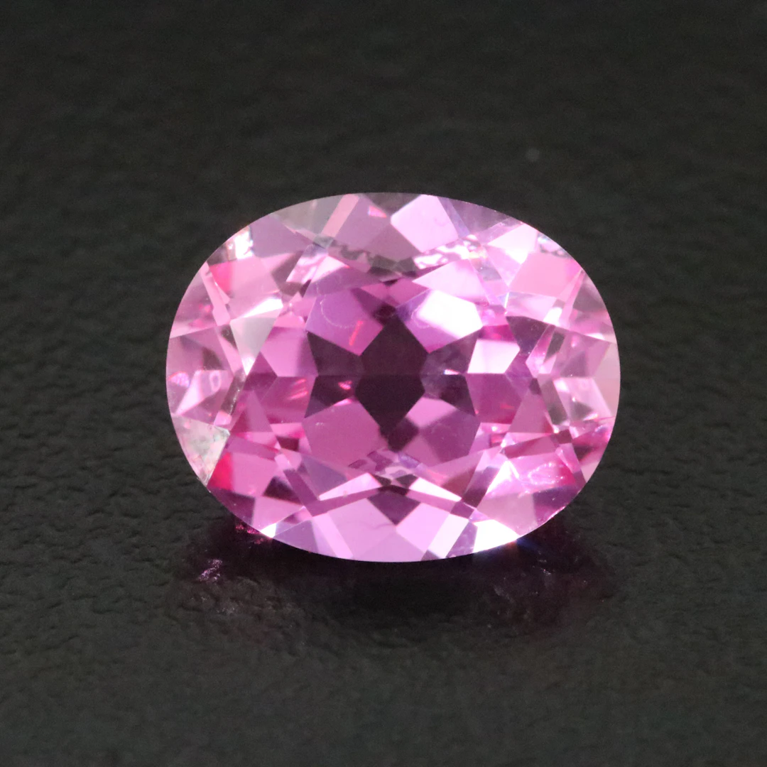Loose 4.75 CT Lab Grown Pink Sapphire
