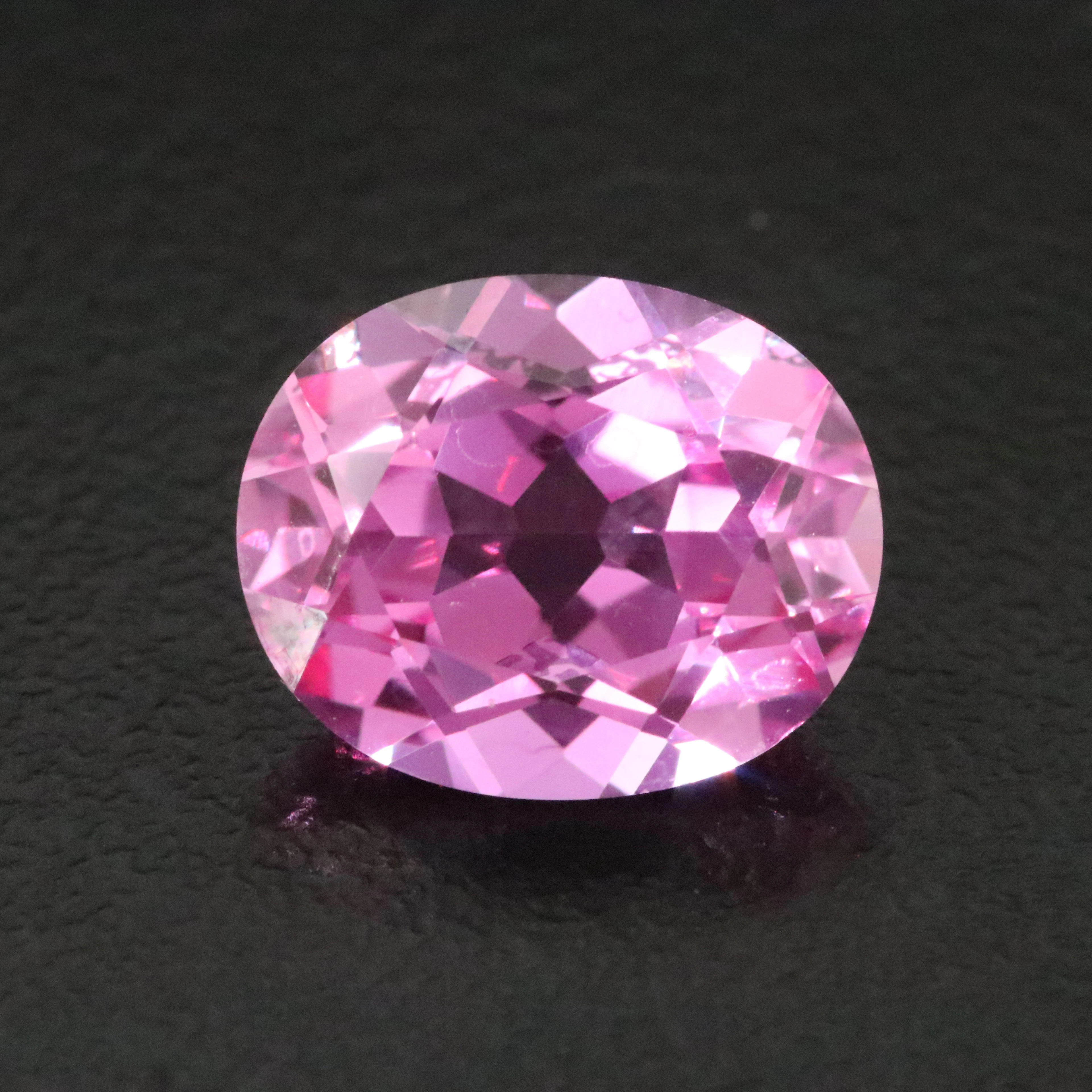 Loose 4.75 CT Lab Grown Pink Sapphire