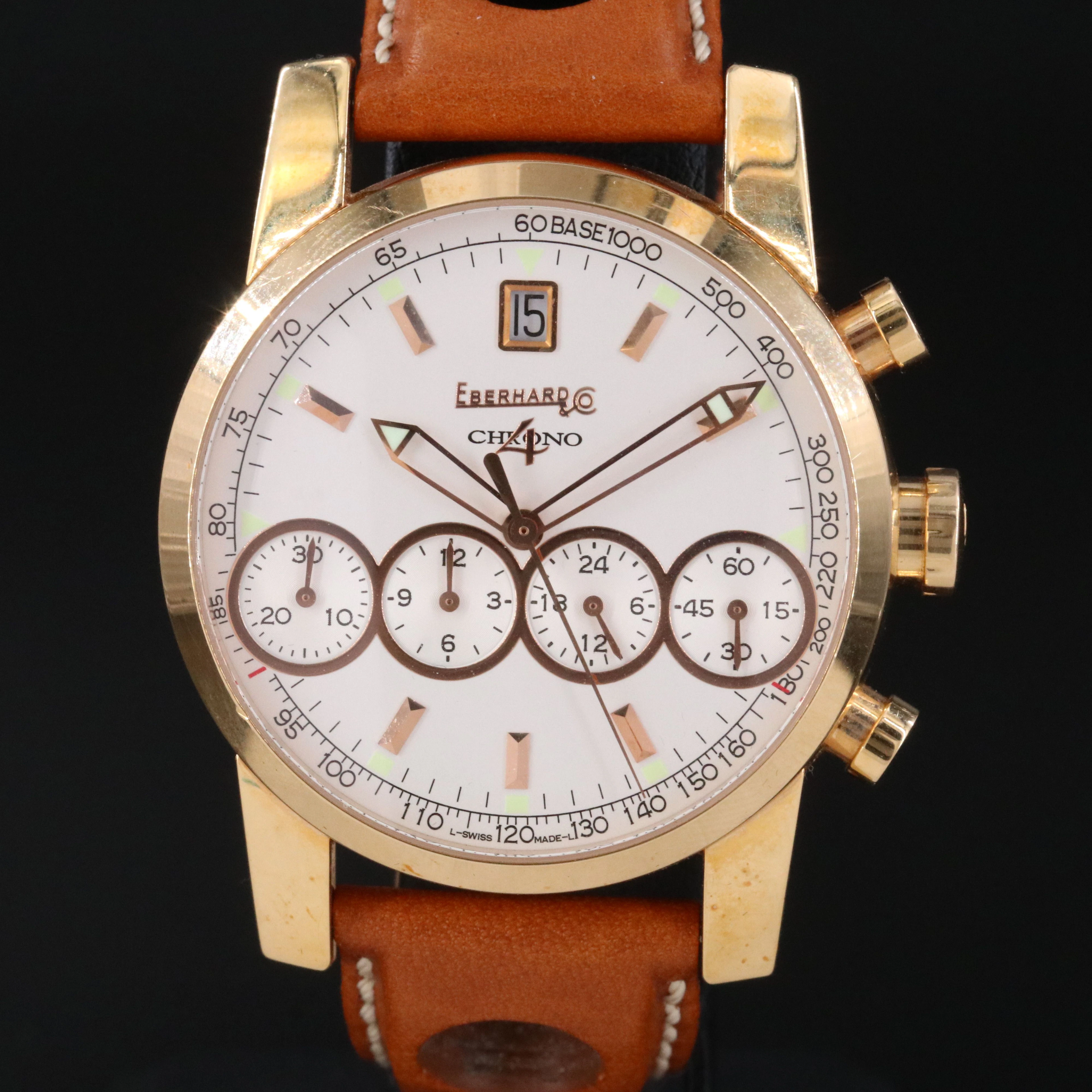 Eberhard & Co. Chrono 4 ref.30058 Automatic 18K Watch c.2003