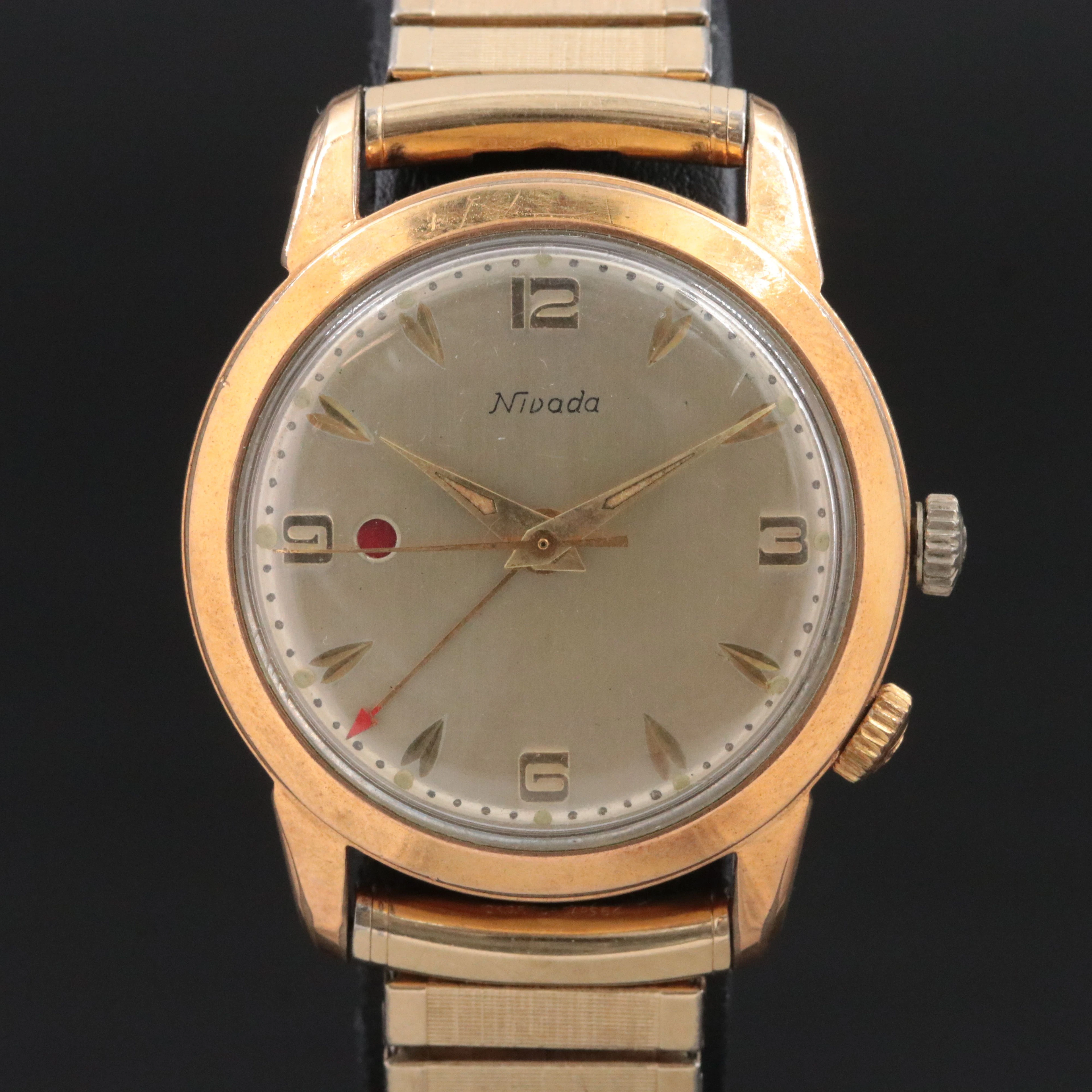 Vintage Nivada Alerta Alarm Watch