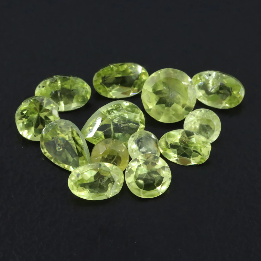 Loose 6.56 CTW Peridot Lot