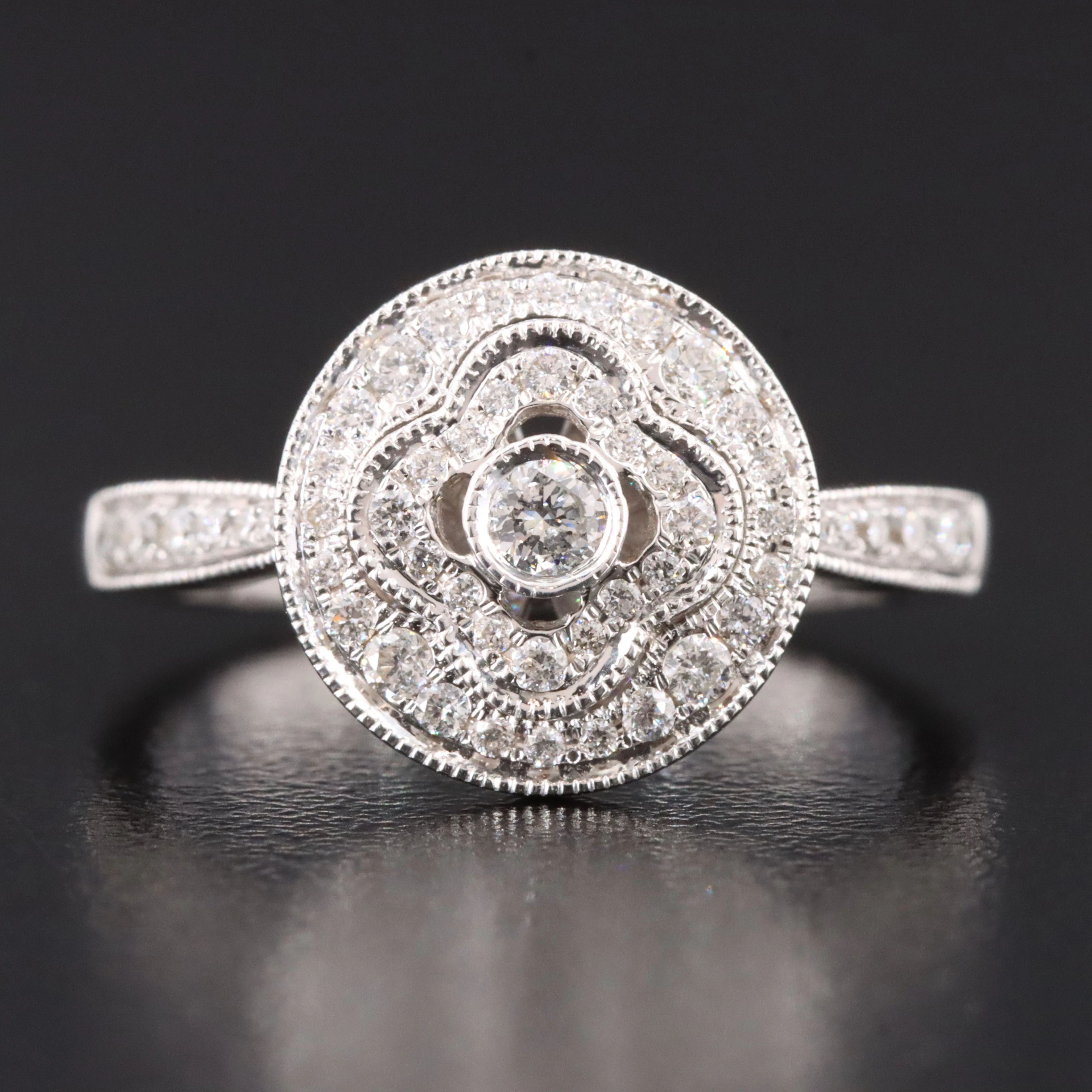 14K 0.38 CTW Diamond Ring