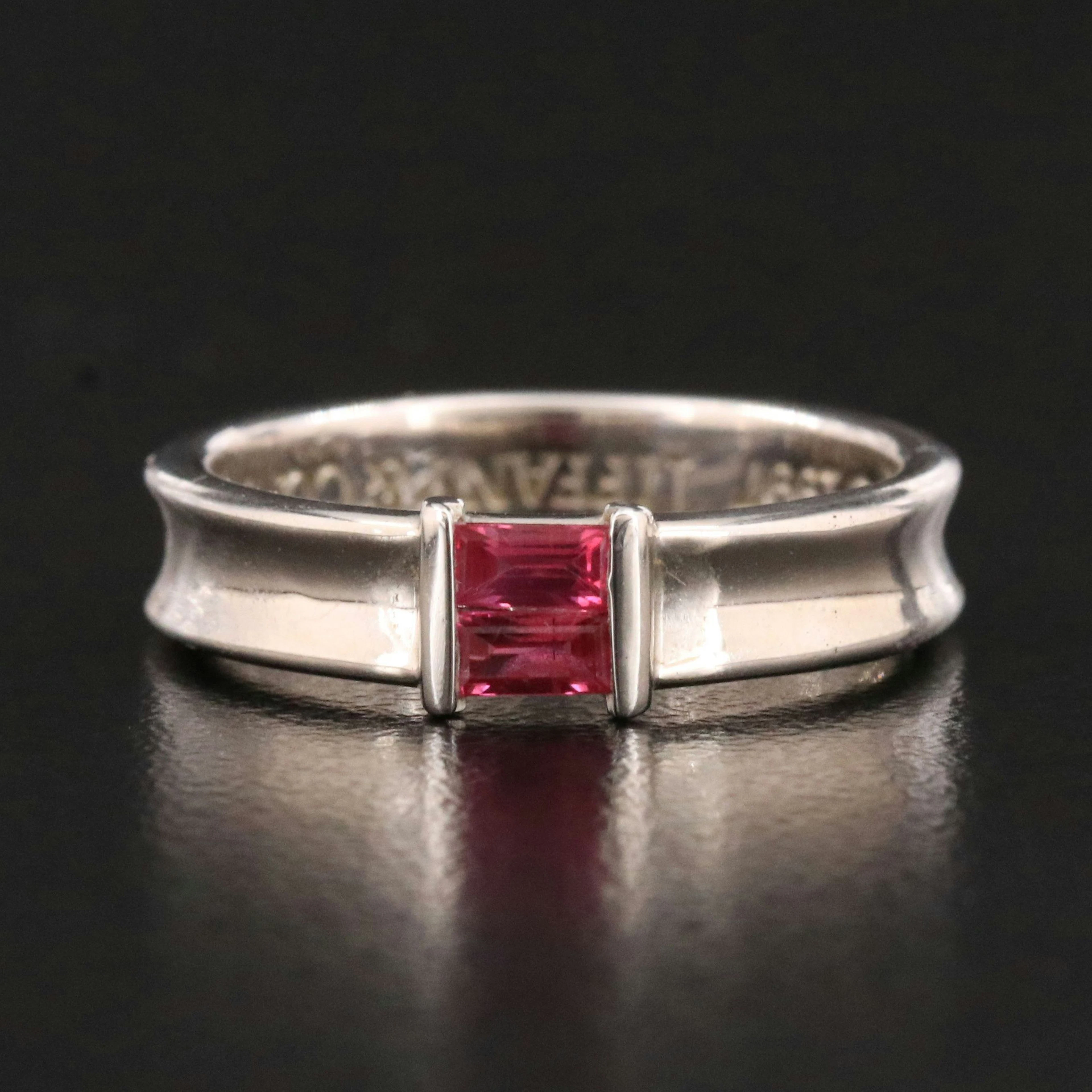 Tiffany & Co. 18K Ruby Band