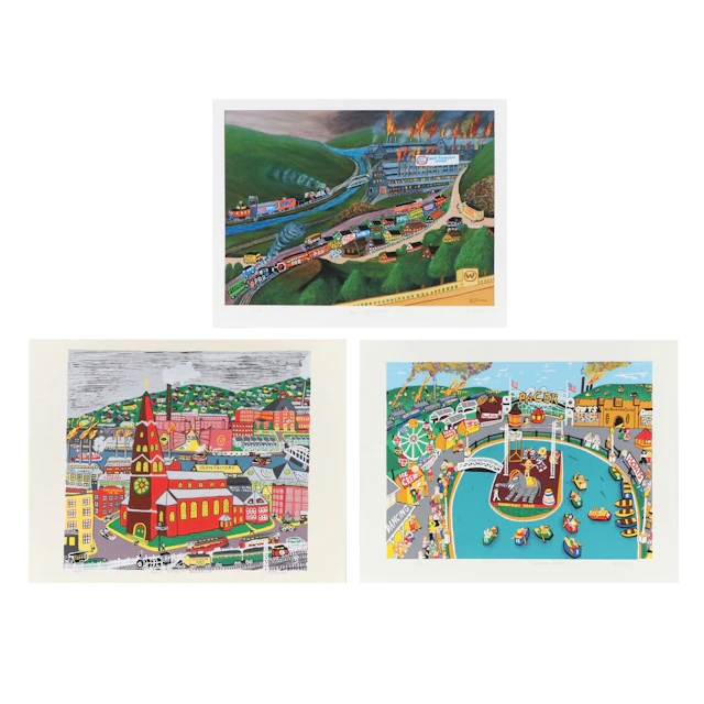 Kathleen Ferri Folk Art Giclée and Serigraphs