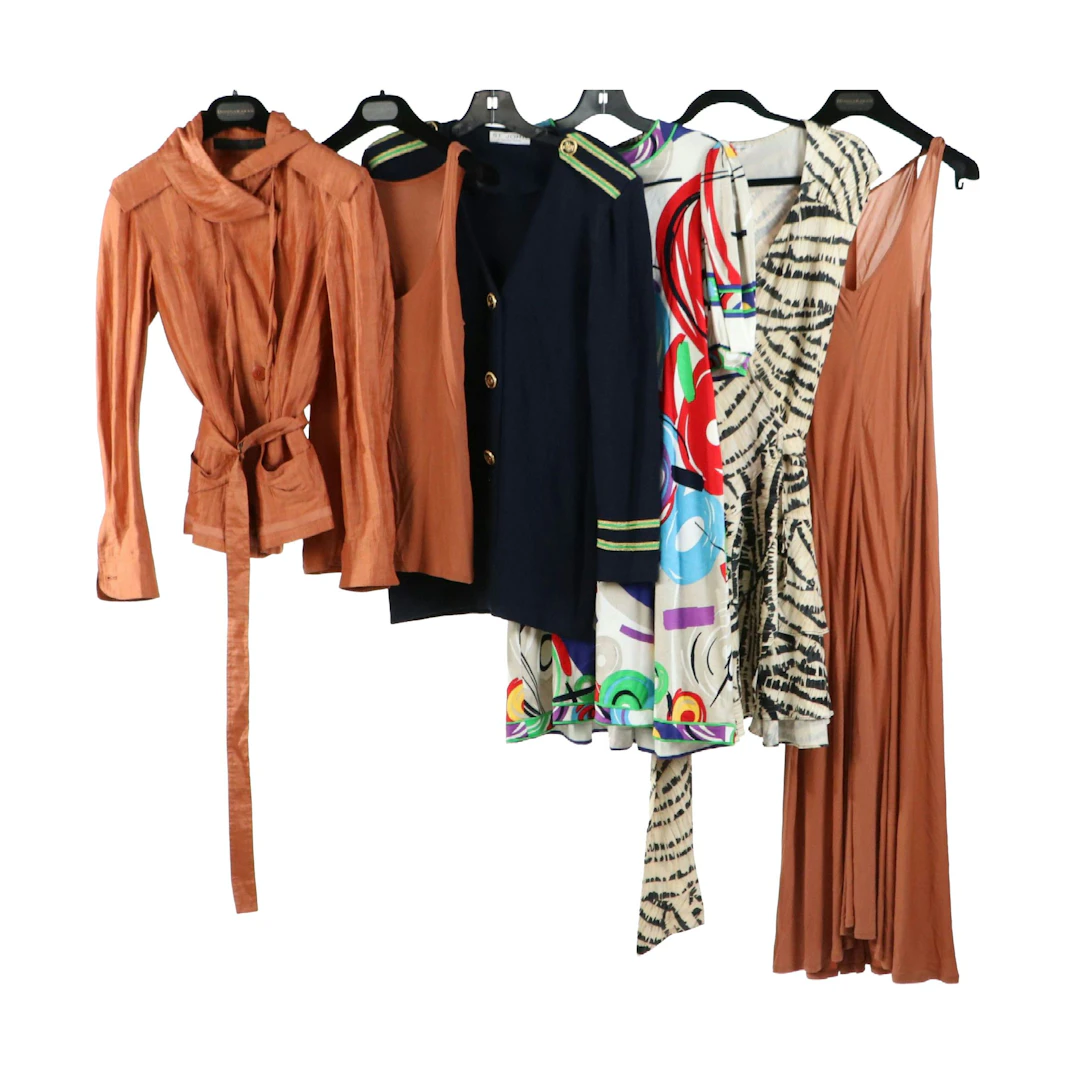 Donna Karan Matching Set, St. John Jacket, Diane Von Furstenberg Dress & More
