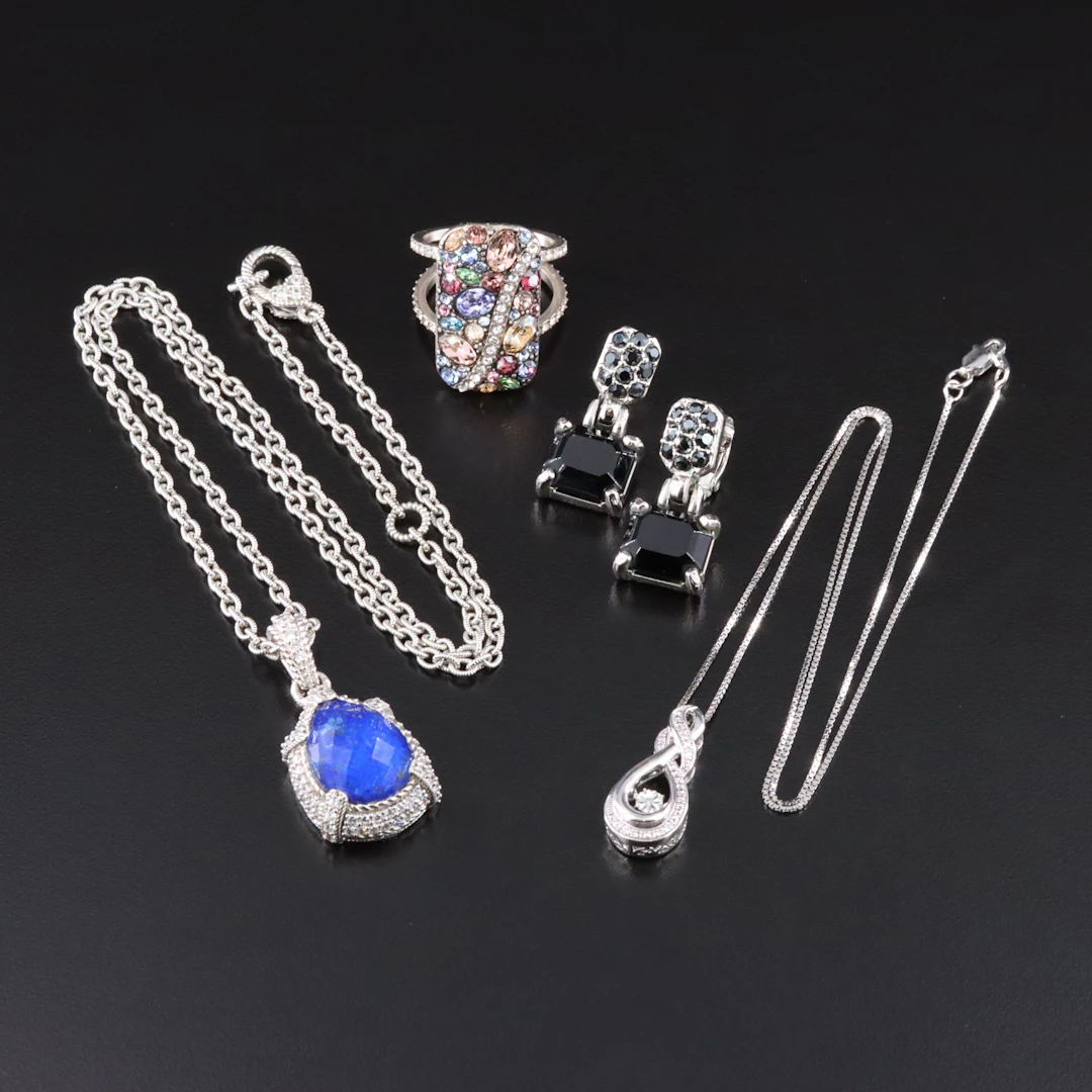 Swarovski, Judith Ripka and Sterling Featured in Jewelry