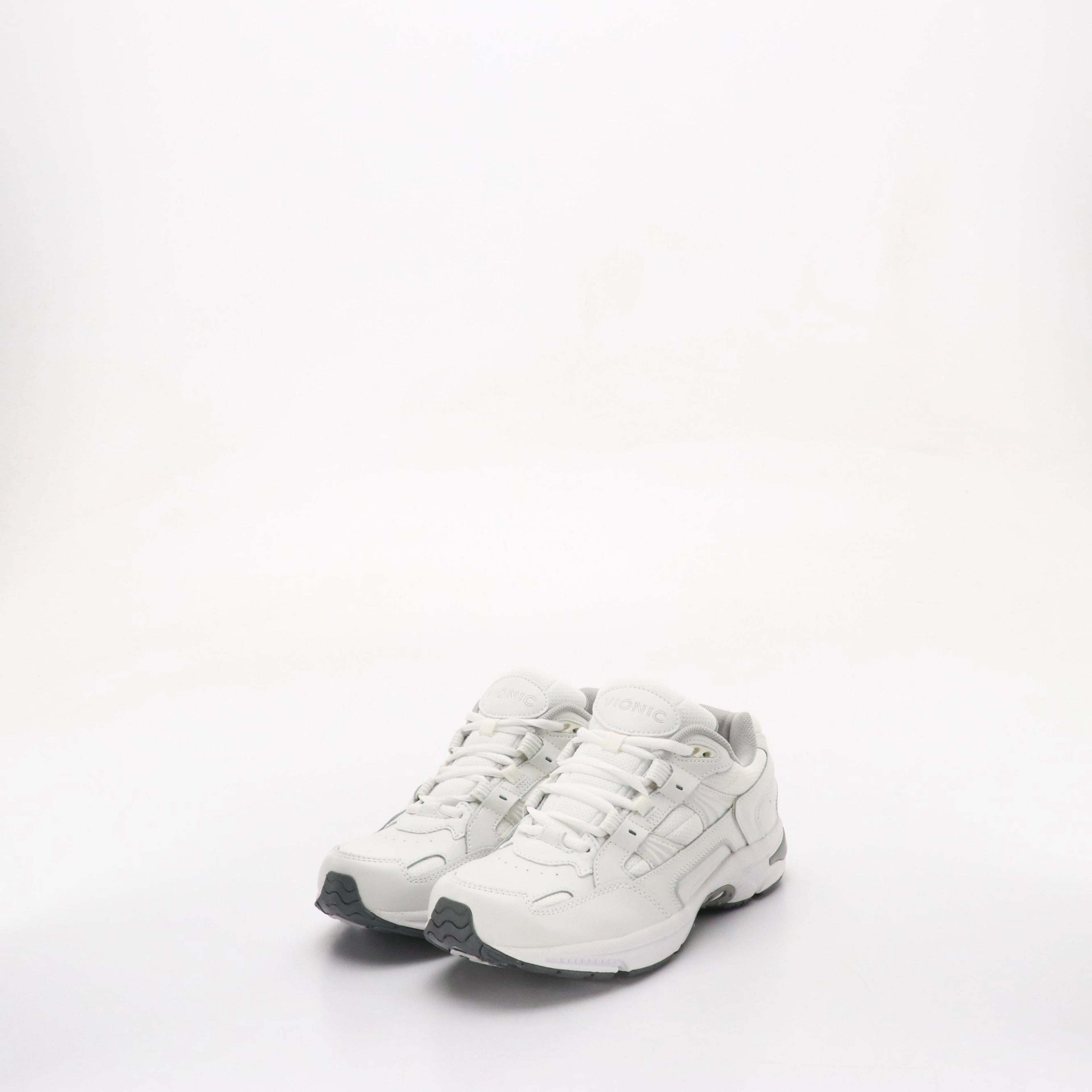Men's Vionic 23M Walker Sneakers in White Leather with Boxes