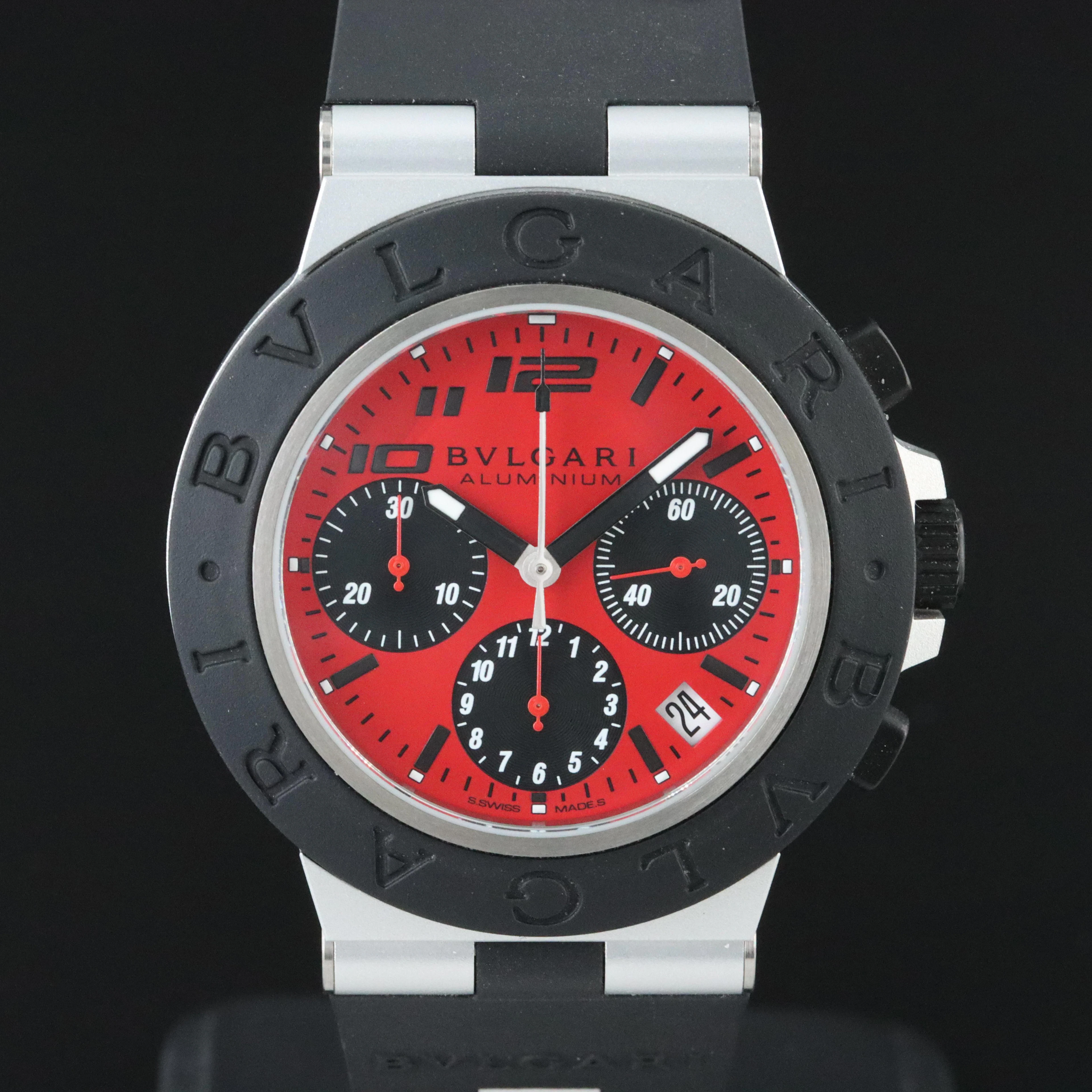 BVLGARI Bvlgari Ducati Limited Edition Aluminium Chronograph Watch