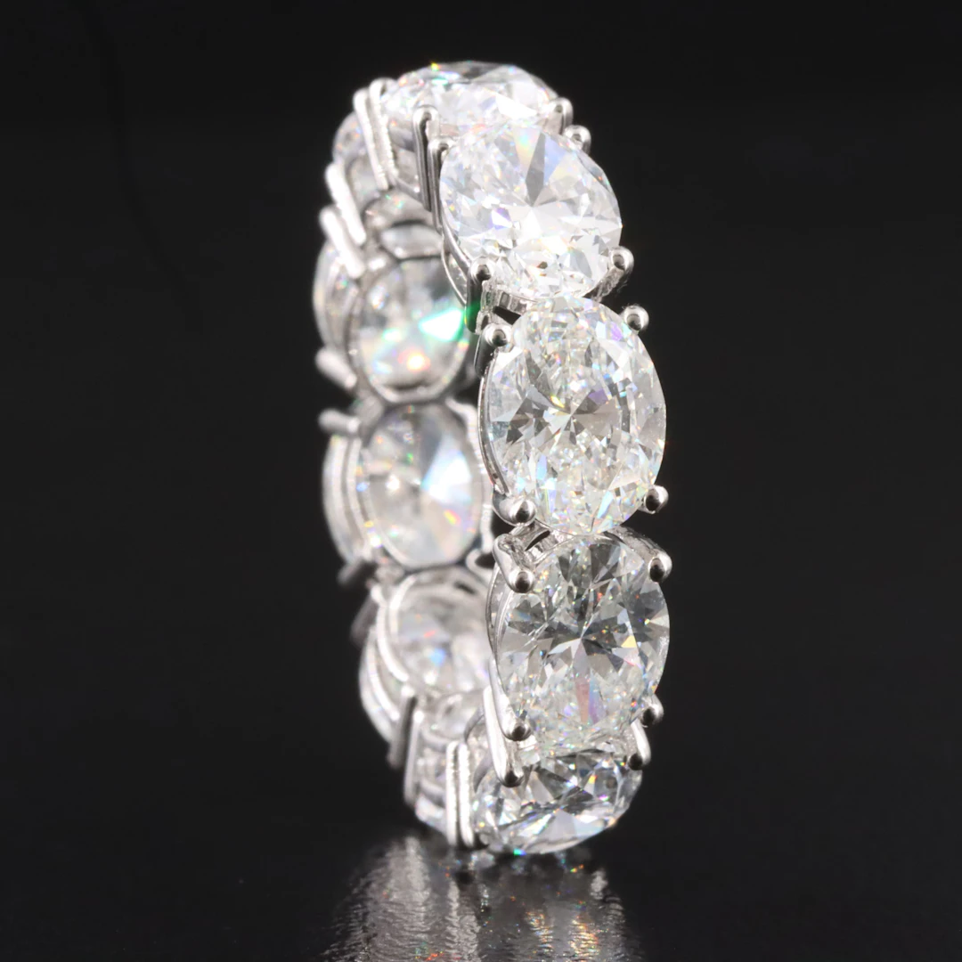 14K 9.04 CTW Lab Grown Diamond Eternity Band