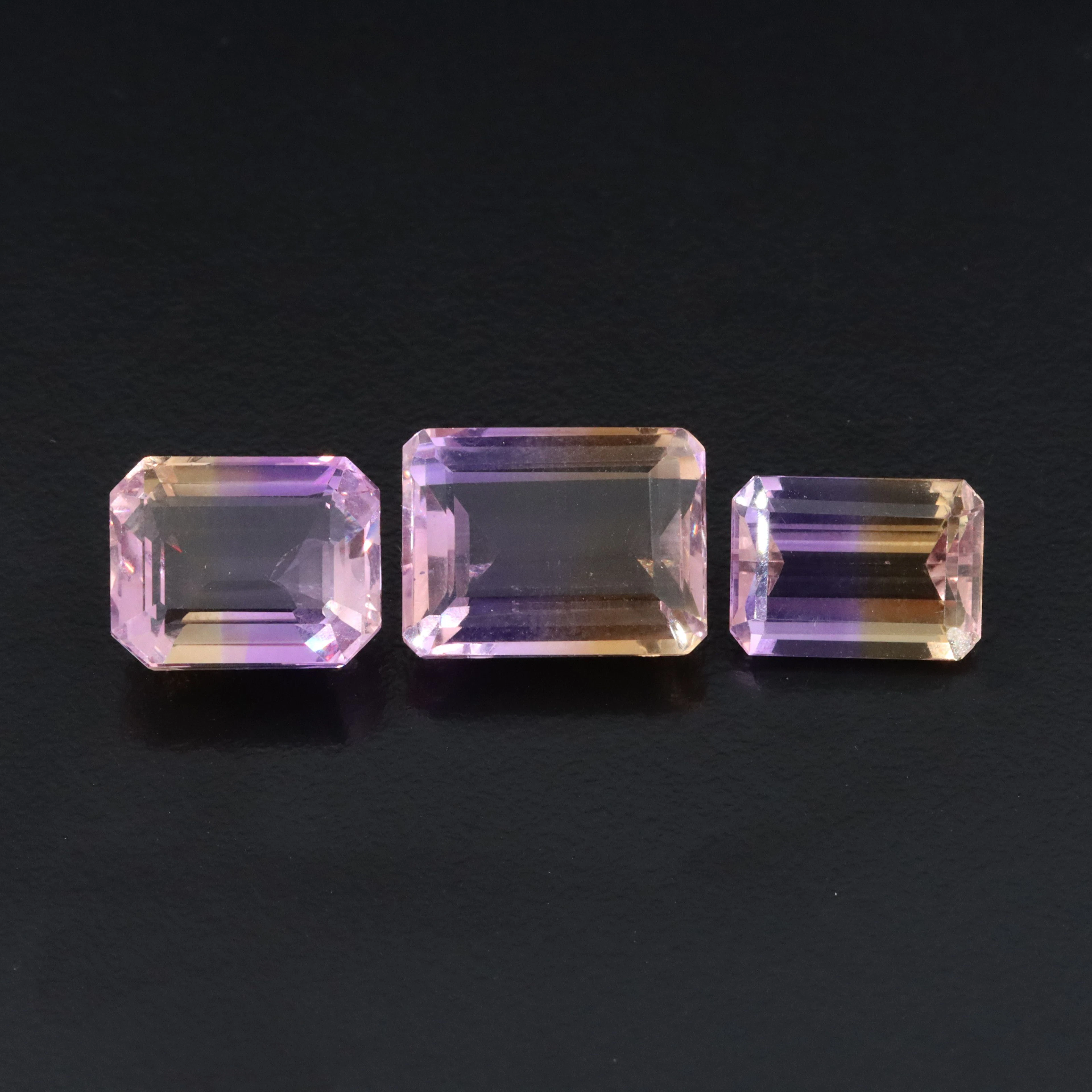 Loose 34.33 CTW Ametrine Lot