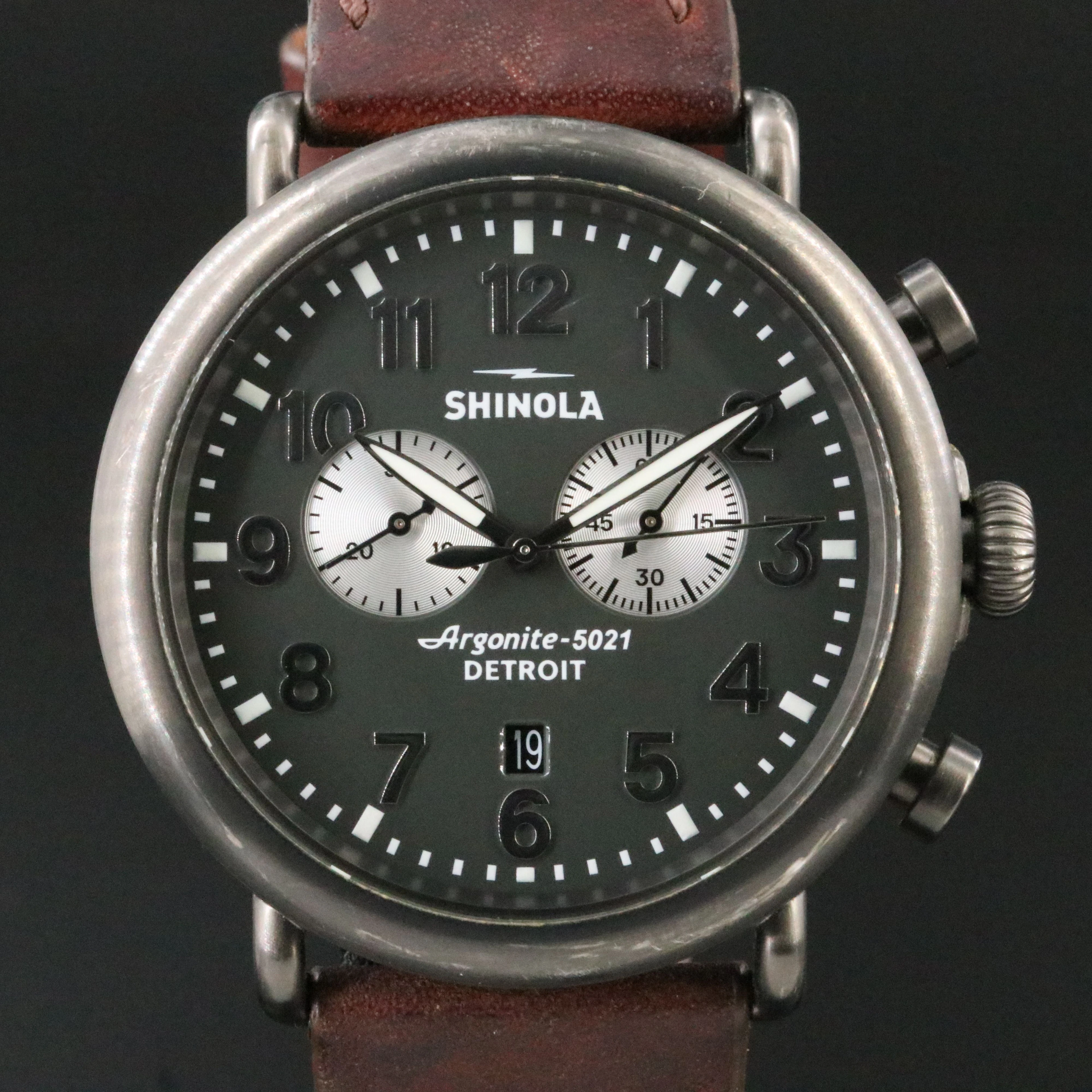 Shinola Runwell Chronograph 47mm Quartz Watch