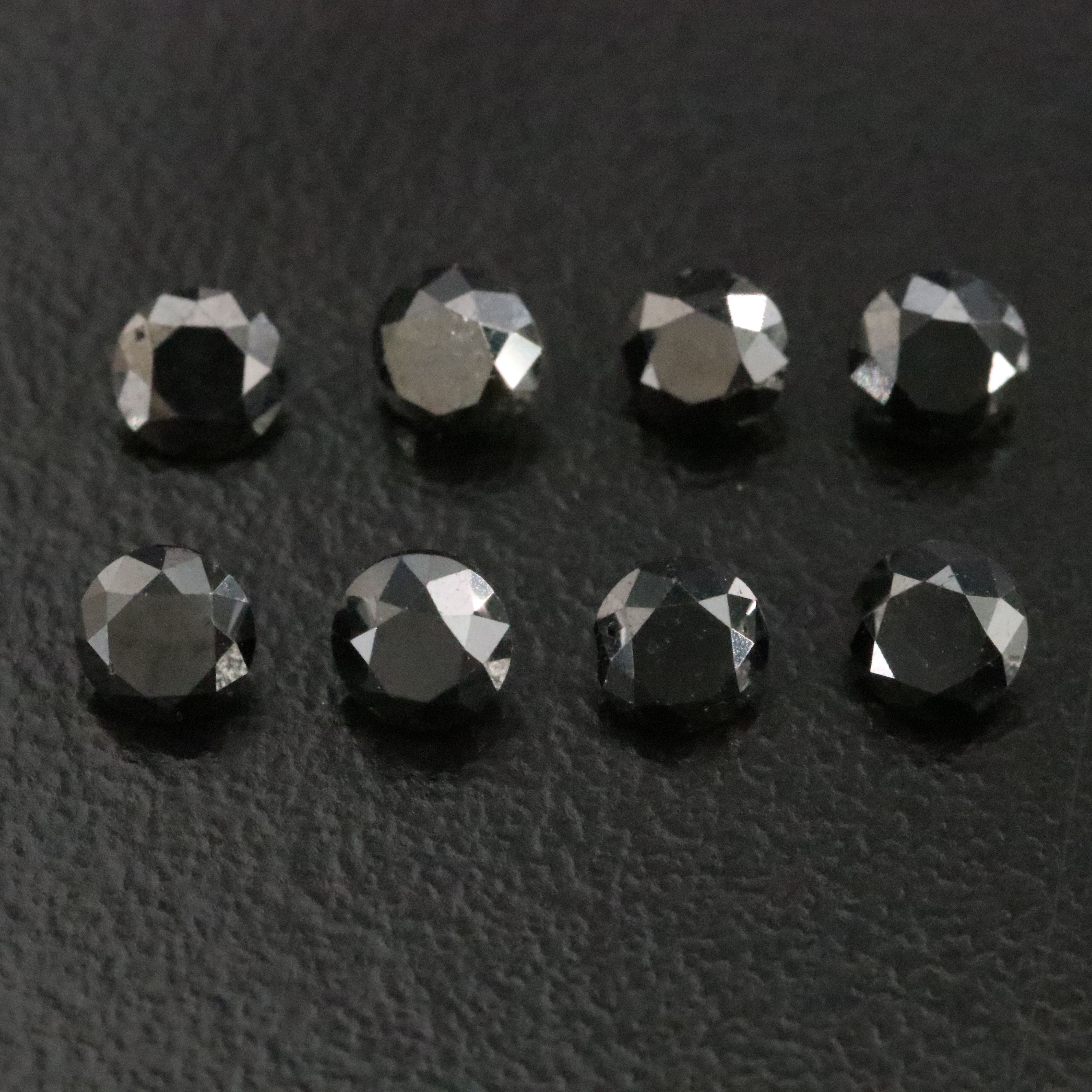Loose 2.04 CTW Fancy Black Diamonds