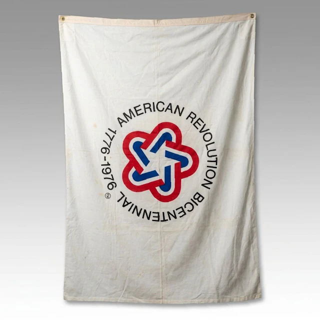 Valley Forge Flag Company American Revolution Bicentennial Flag, 1976