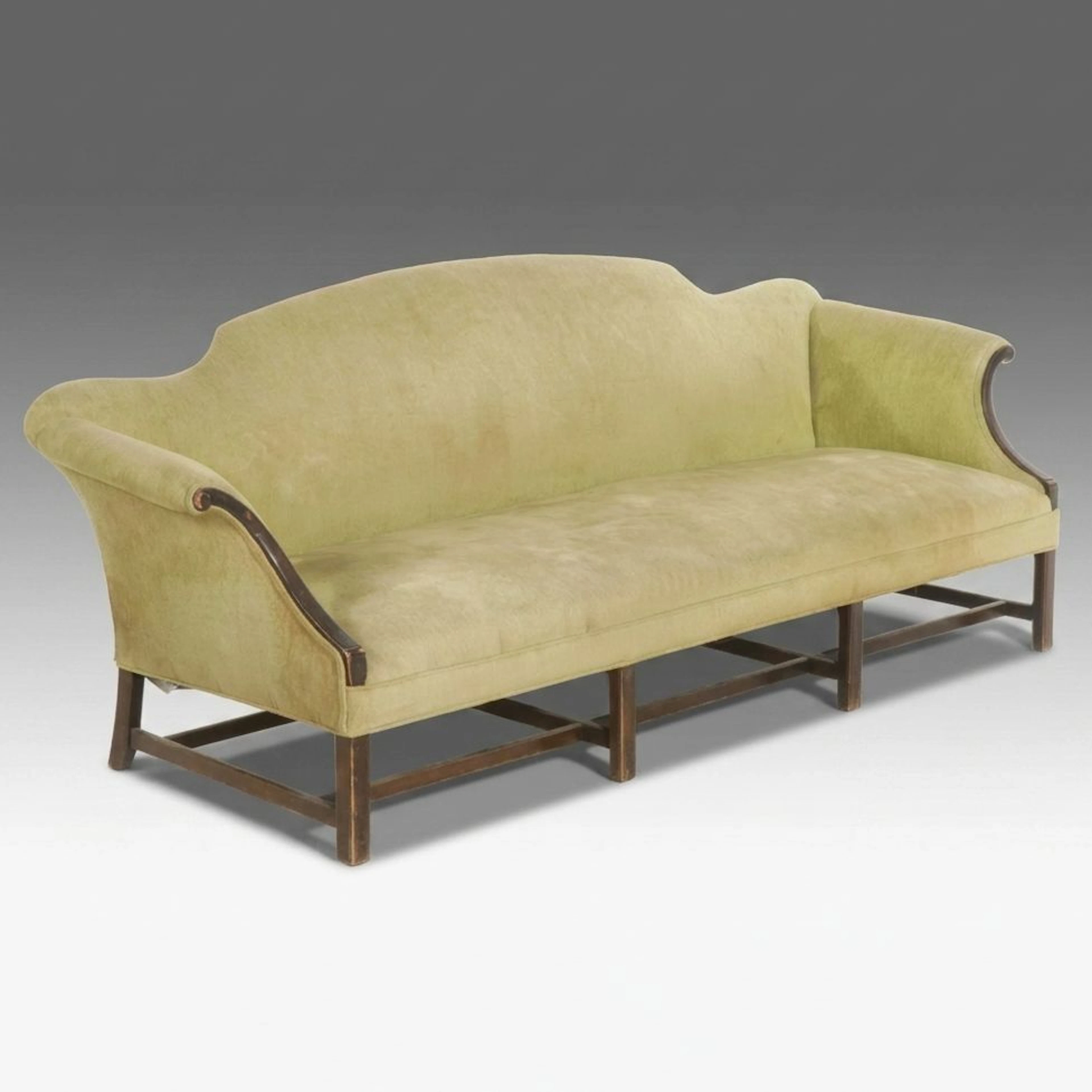 Chippendale Style Camelback Sofa, Early 20th Century