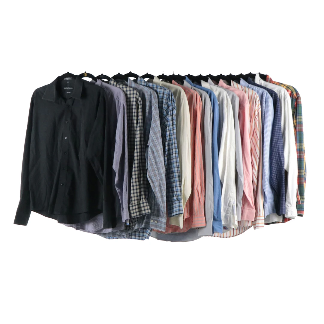 Men's Long Sleeve Button-Up Shirts from Jean-Paul Germain, Ralph Lauren