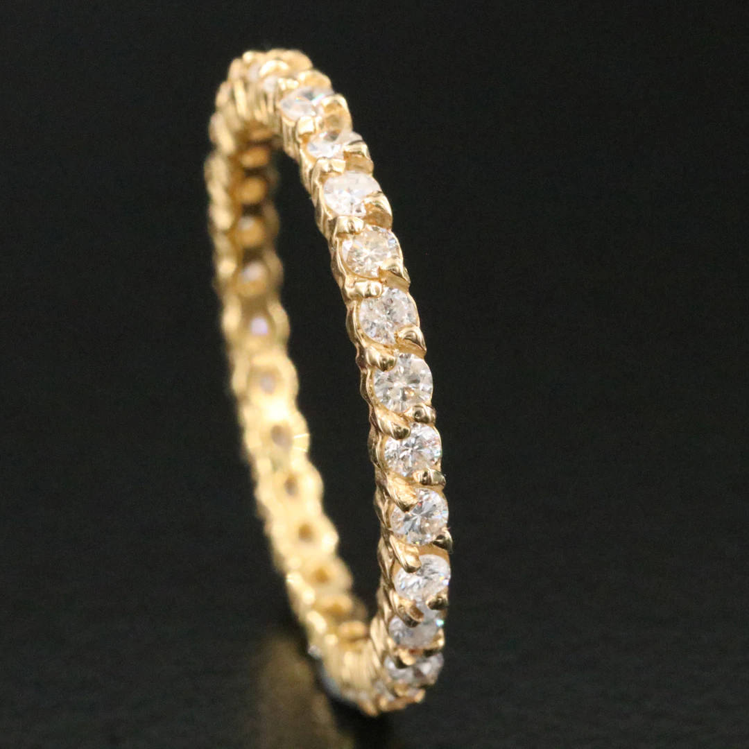 14K CTW Diamond Eternity Ring