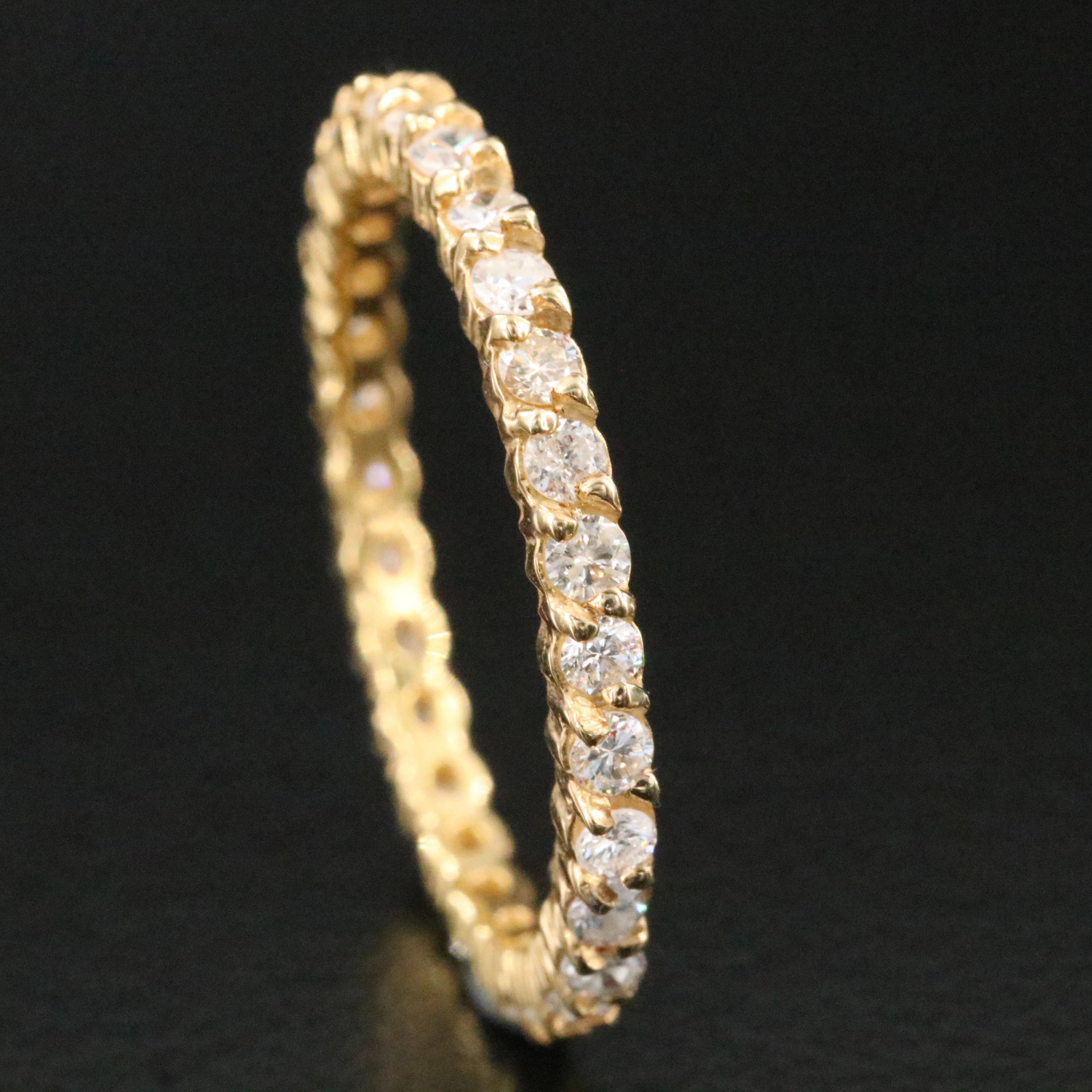 14K CTW Diamond Eternity Ring