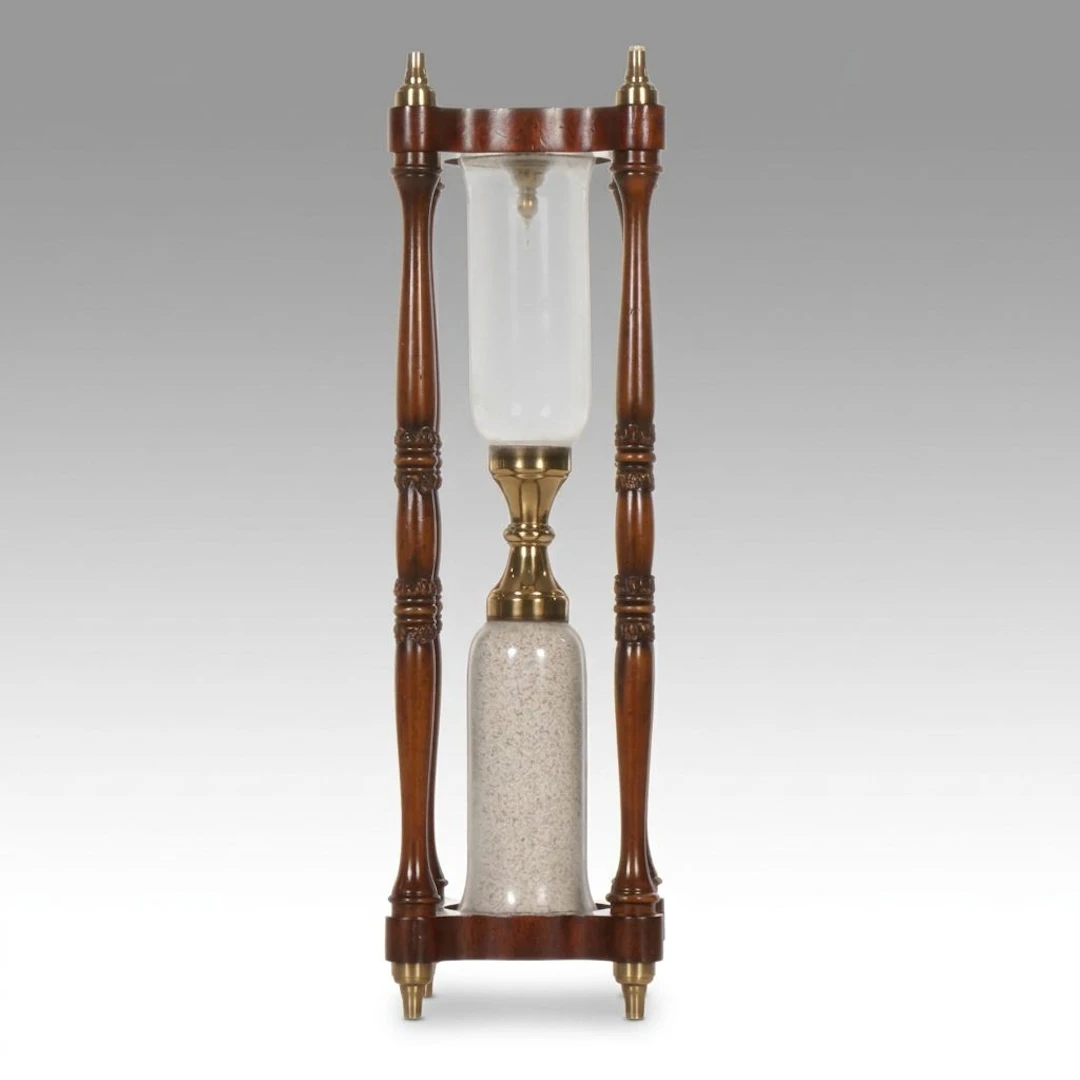 Maitland-Smith Large Decorative Hourglass