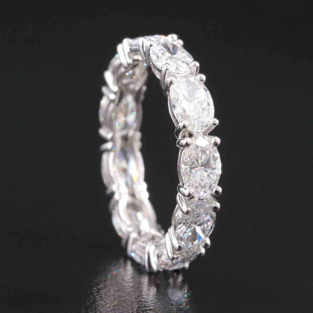 14K 3.39 CTW Lab Grown Diamond Eternity Band