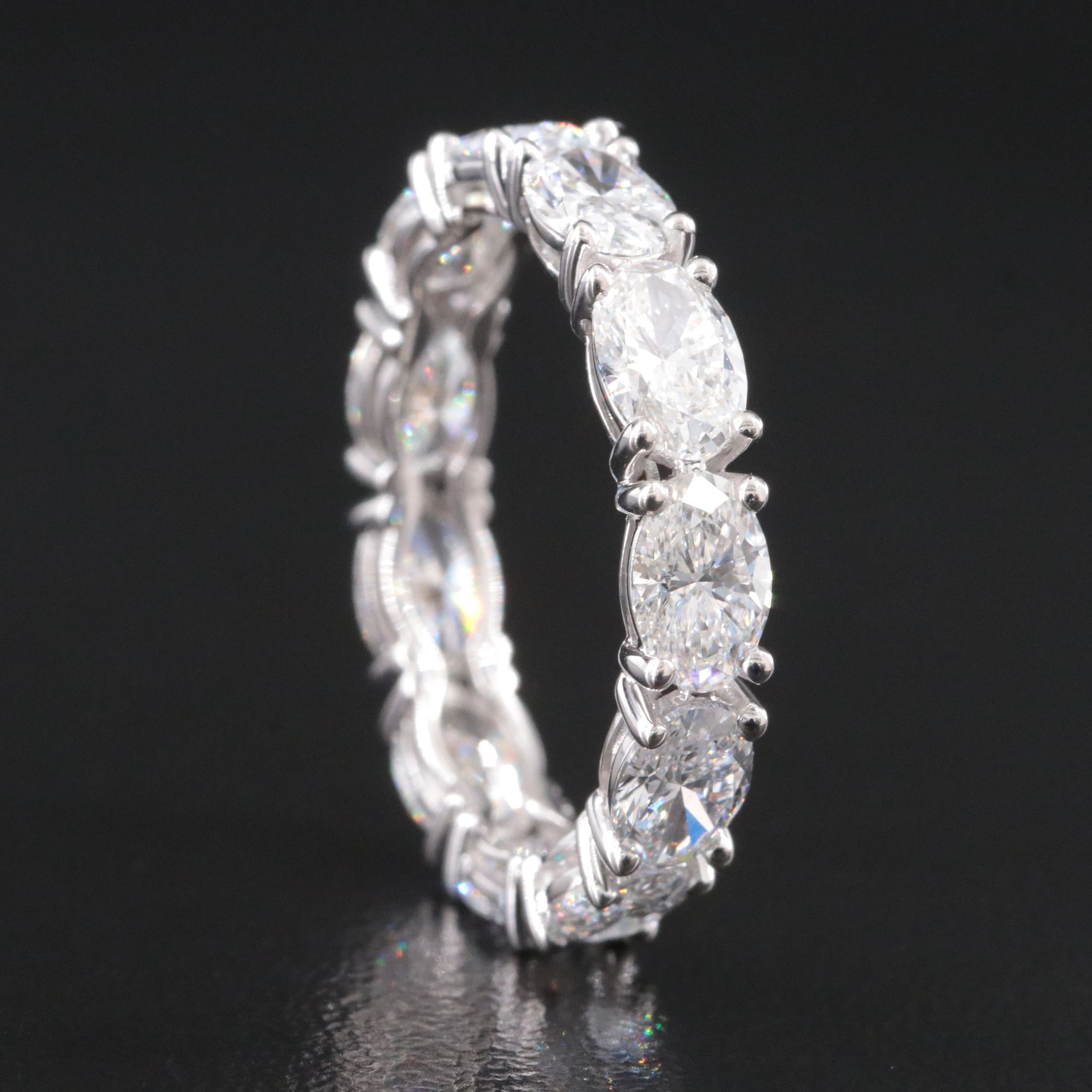 14K 3.39 CTW Lab Grown Diamond Eternity Band