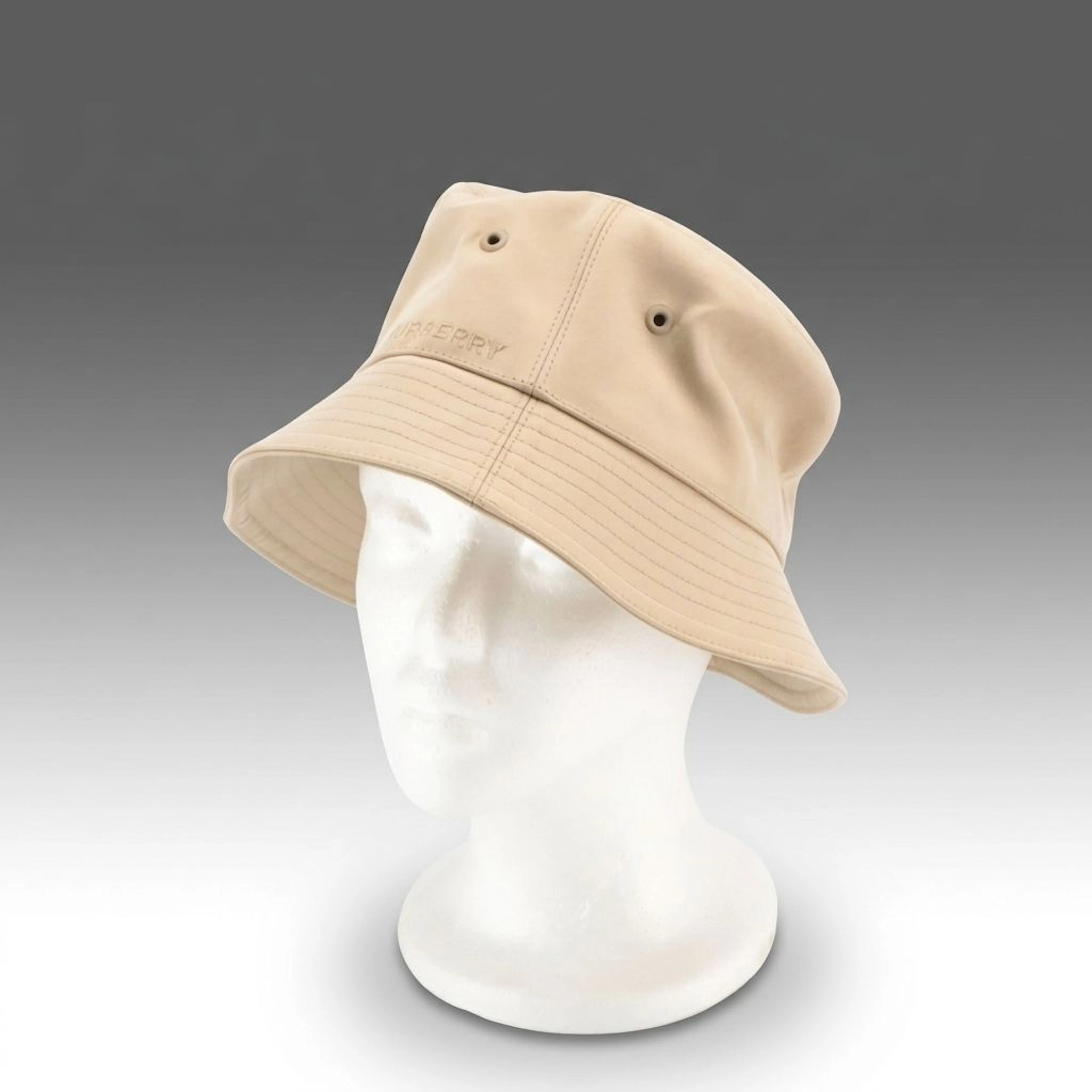 Burberry Cotton Bucket Hat with House Check Lining