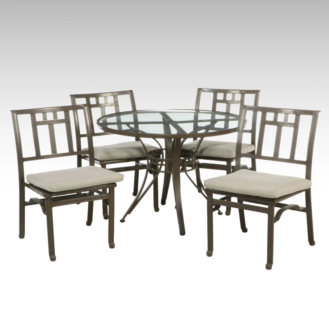 Contemporary Five-Piece Patio Dining Set