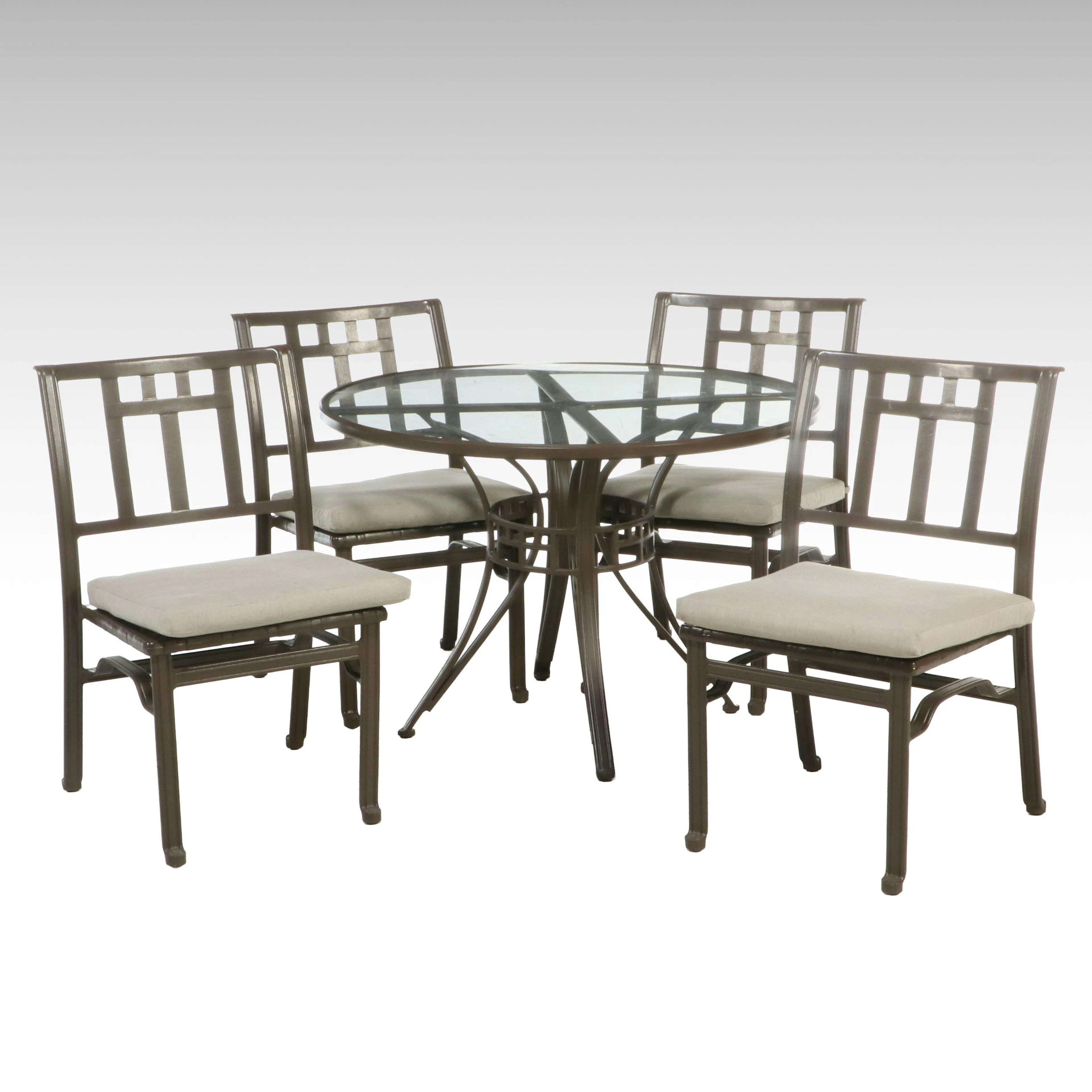 Contemporary Five-Piece Patio Dining Set
