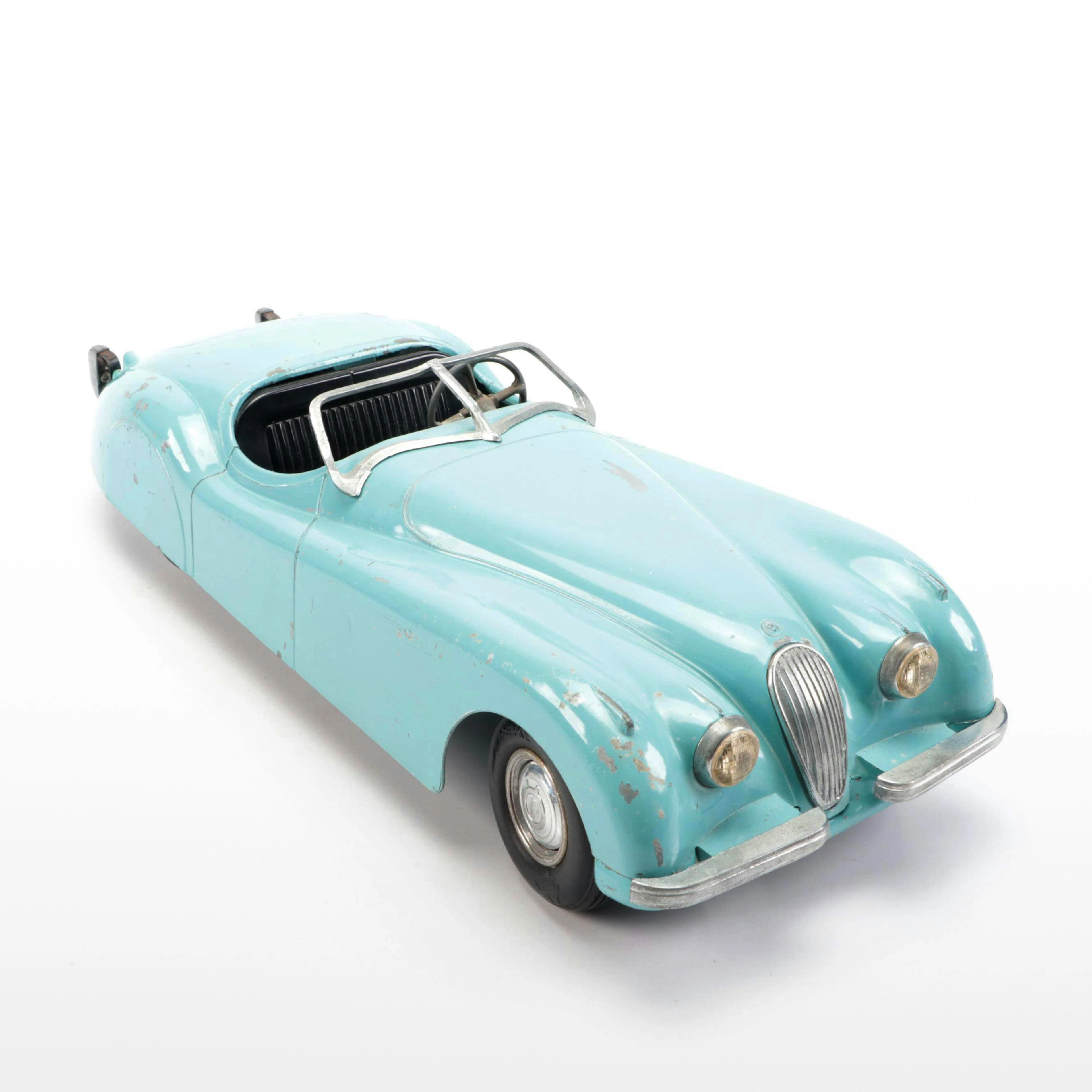 Doepke Model Toys Jaguar XK120 Roadster Steel Diecast Toy Car