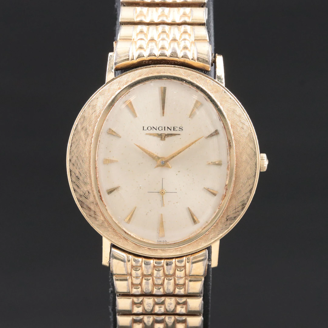 1963 Longines 14K Gold Manual Wind Watch