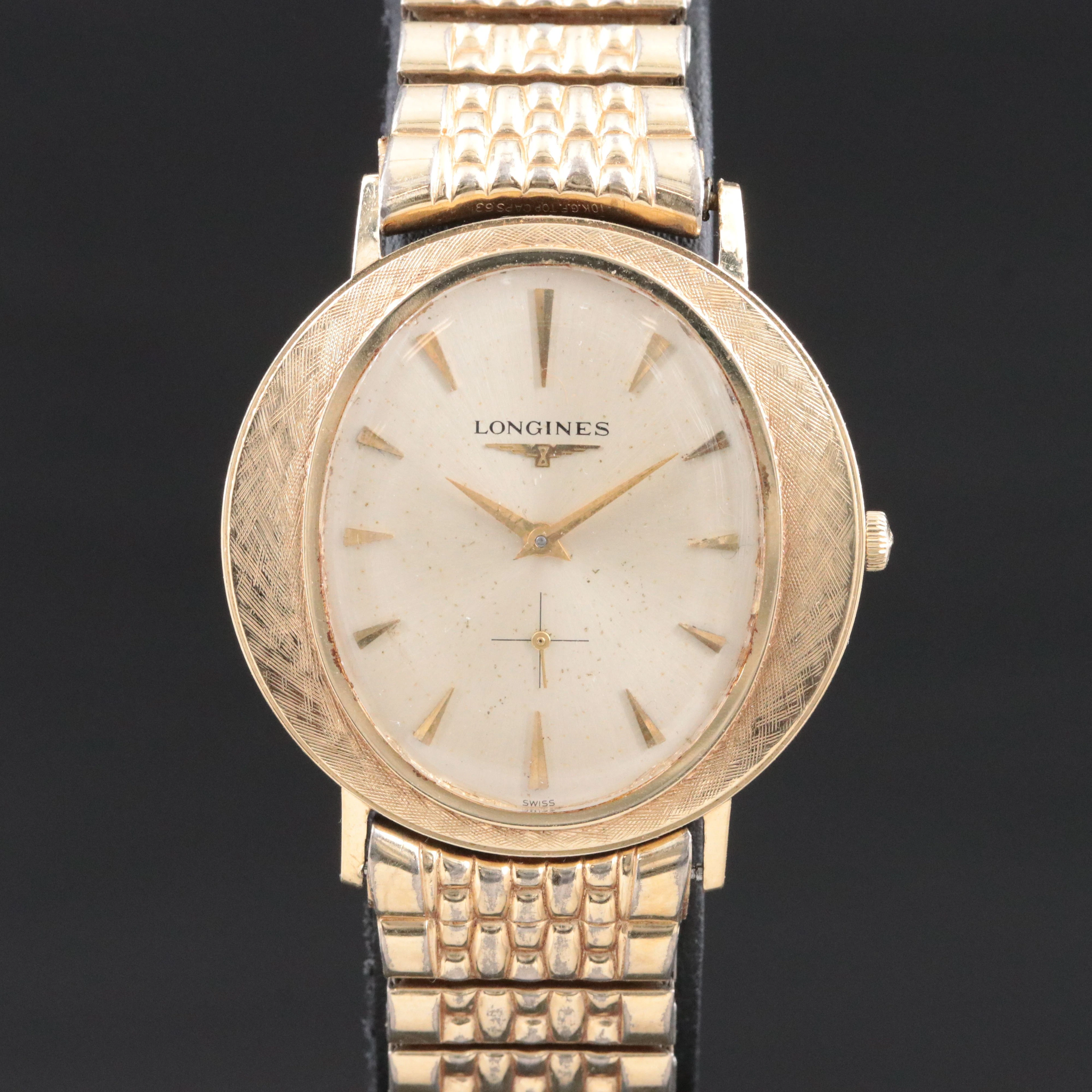 1963 Longines 14K Gold Manual Wind Watch