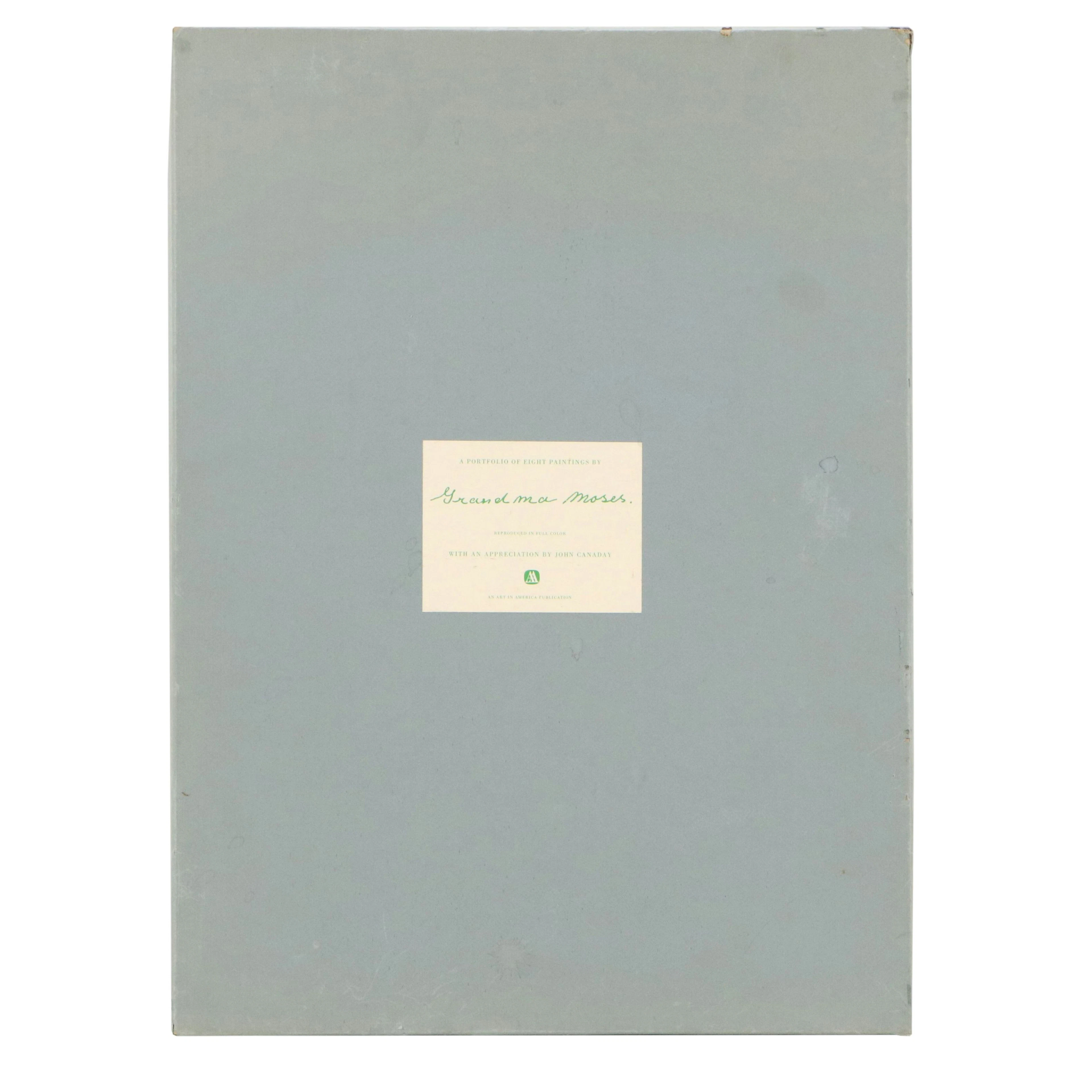 After Grandma Moses Portfolio of Six Offset Lithograph Prints, Late