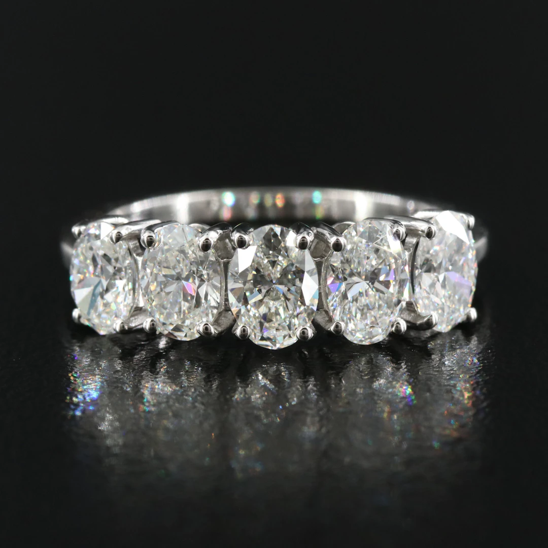 Platinum 2.00 CTW Band with GIA Reports