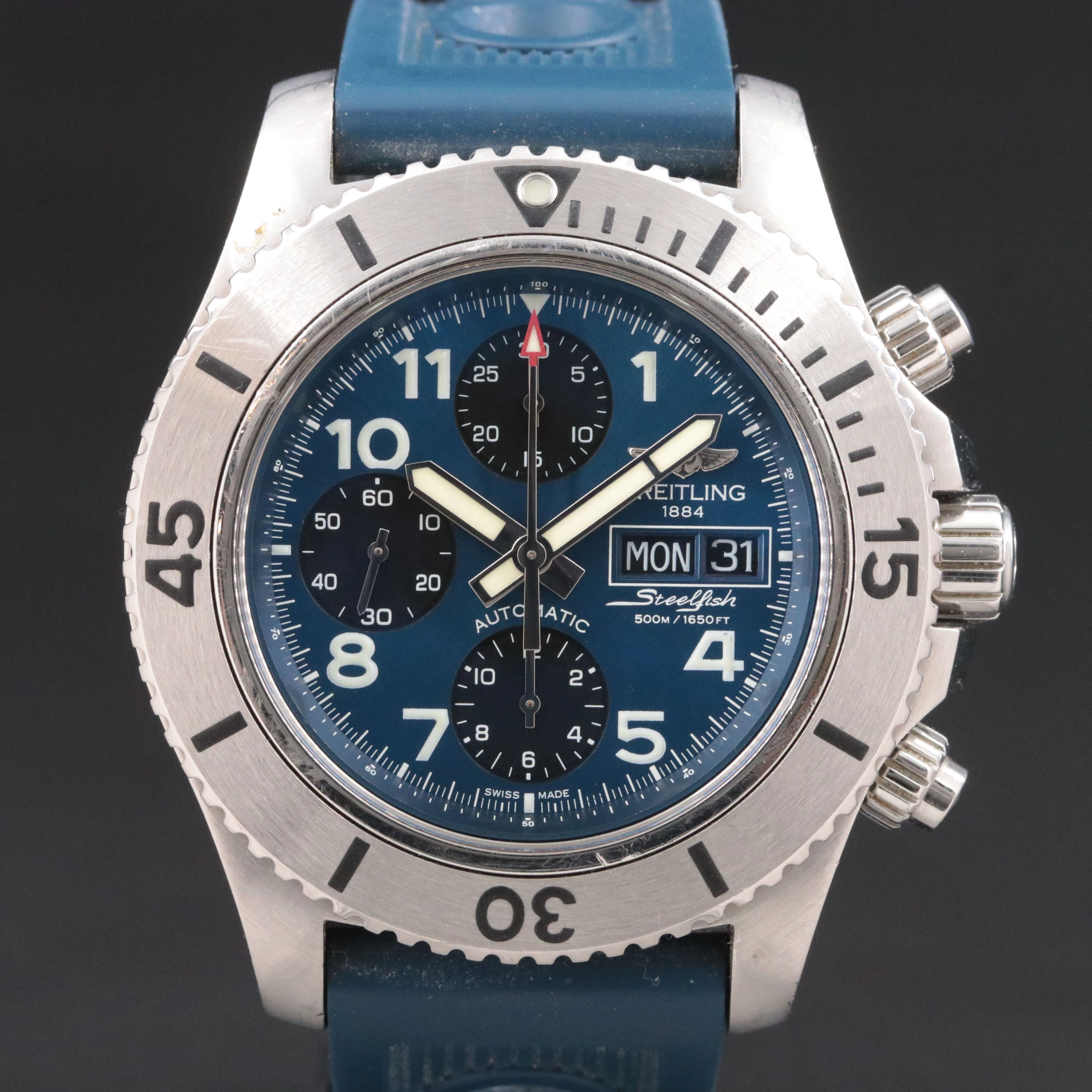 Breitling Steelfish 500M Superocean Chronograph Automatic Watch Ref. A13341