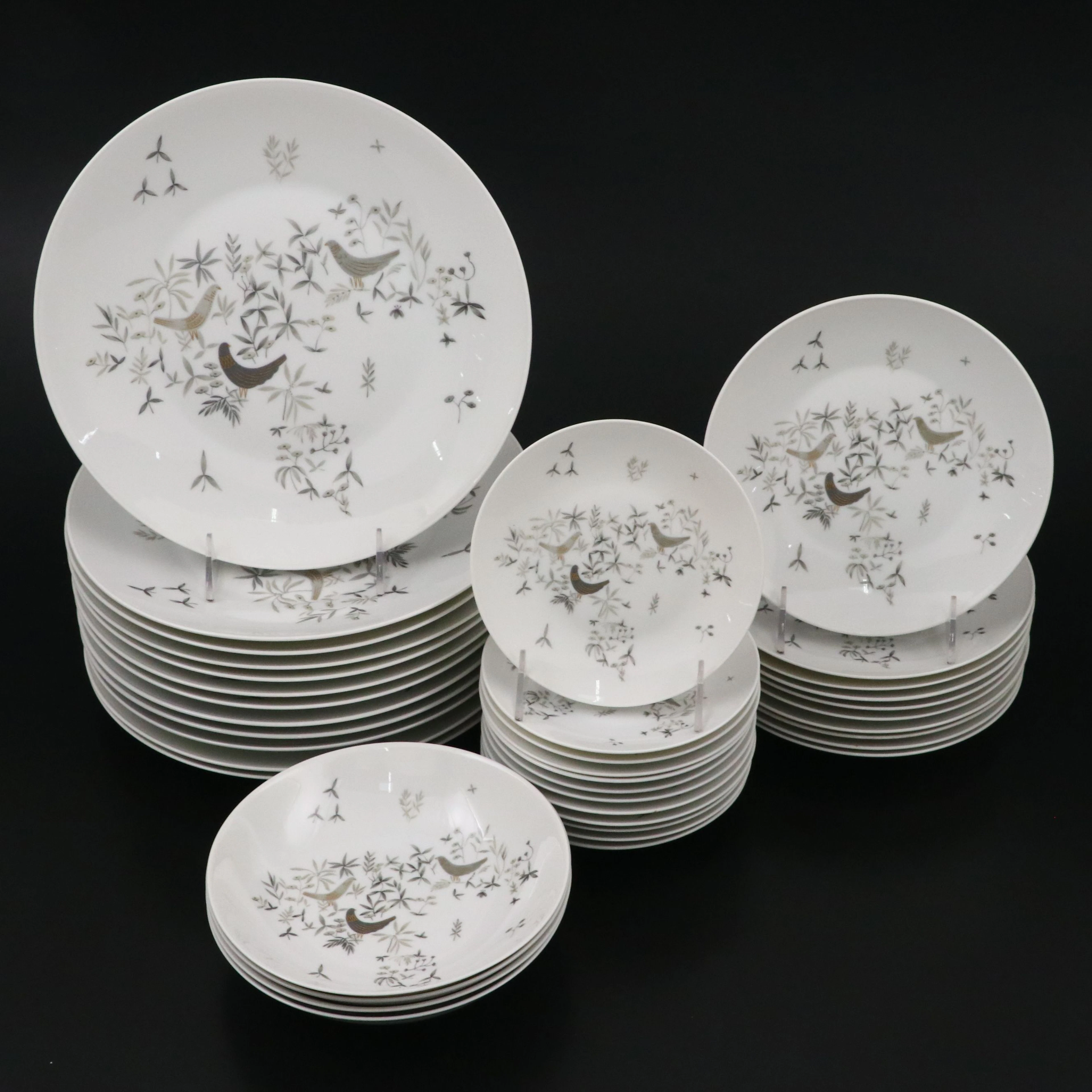 Raymond Loewy for Rosenthal "Birds on Trees" Dinnerware, 1961-1964