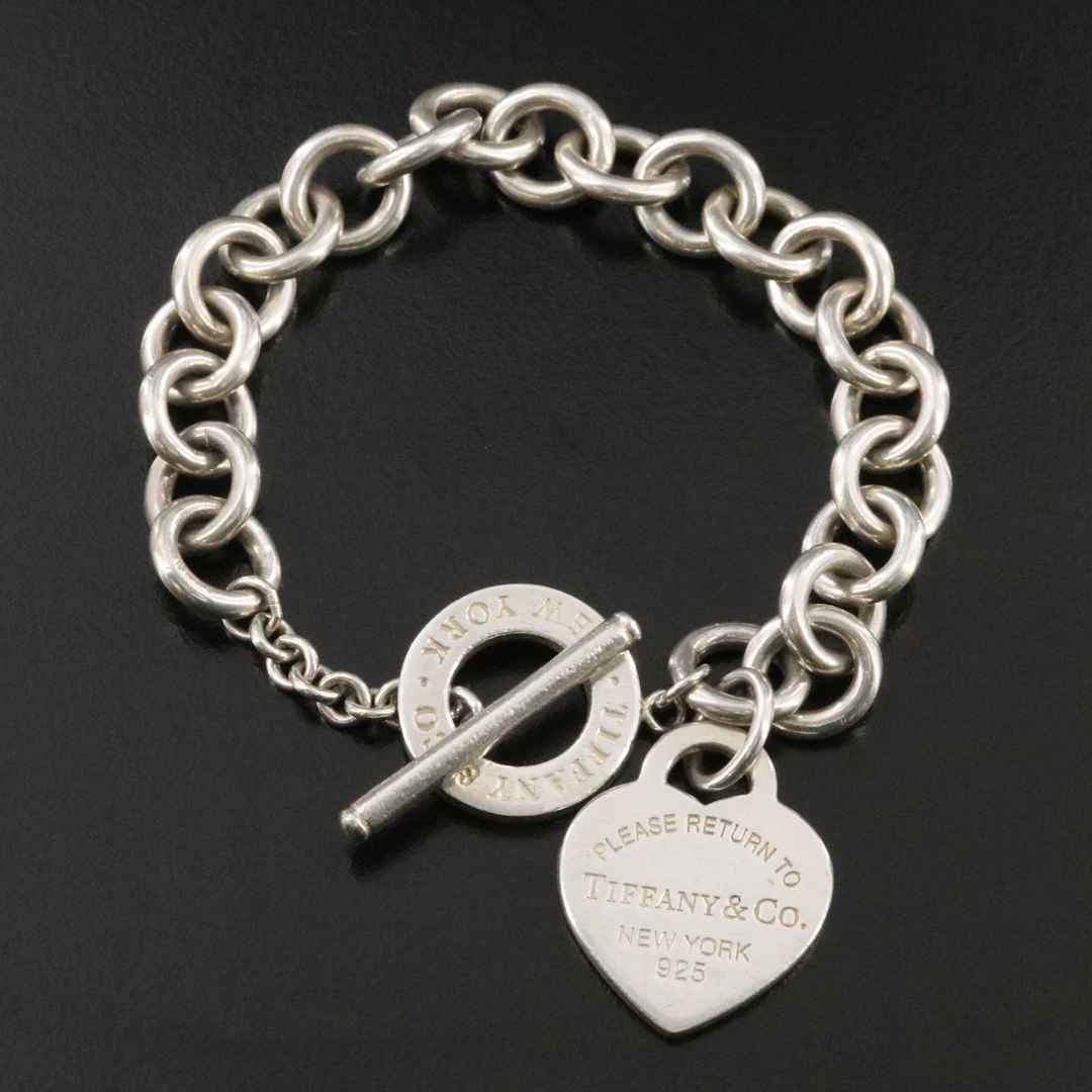 Tiffany & Co. Return to Tiffany Sterling Toggle Bracelet
