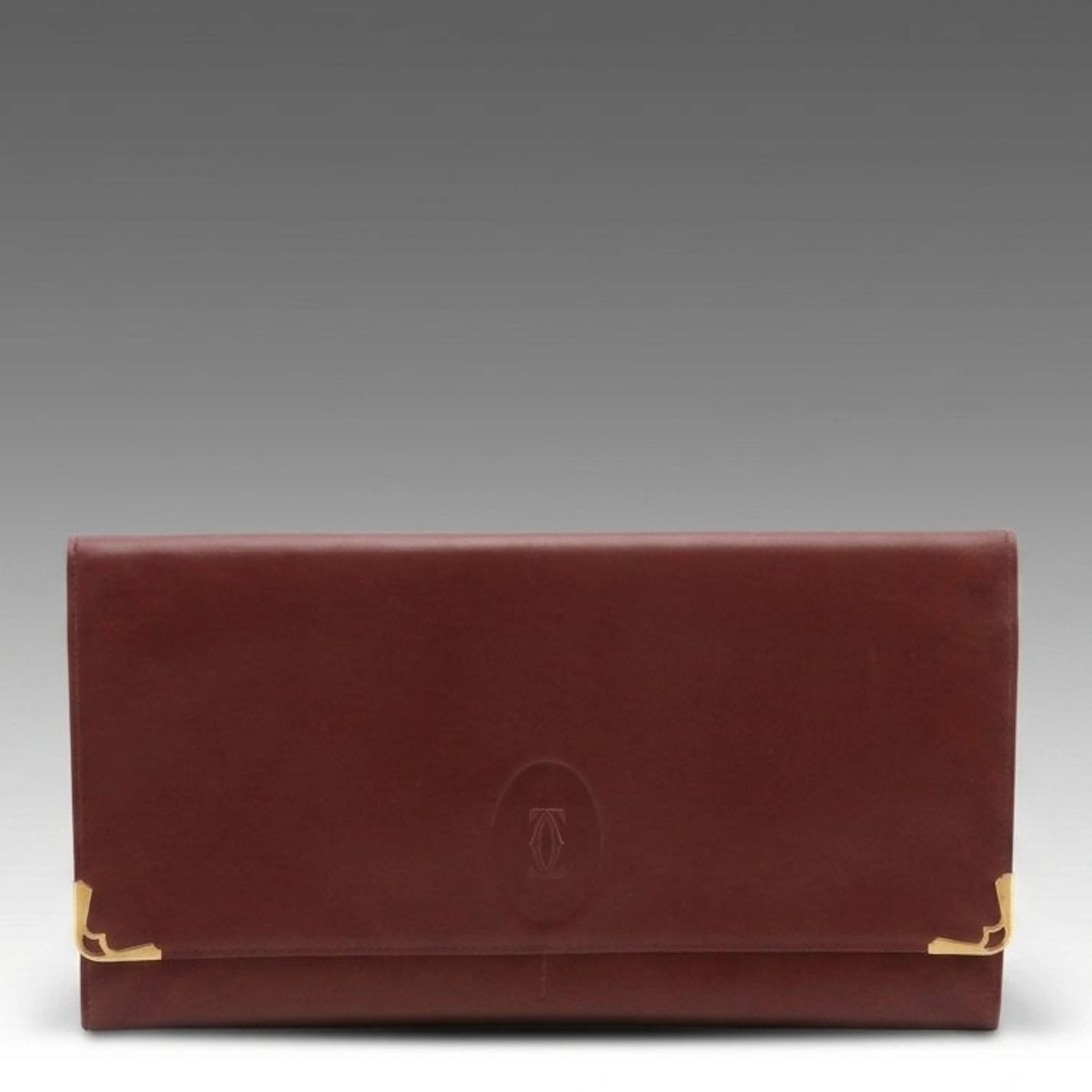 Cartier Must de Cartier Travel Organizer Clutch Wallet in Calfskin Leather